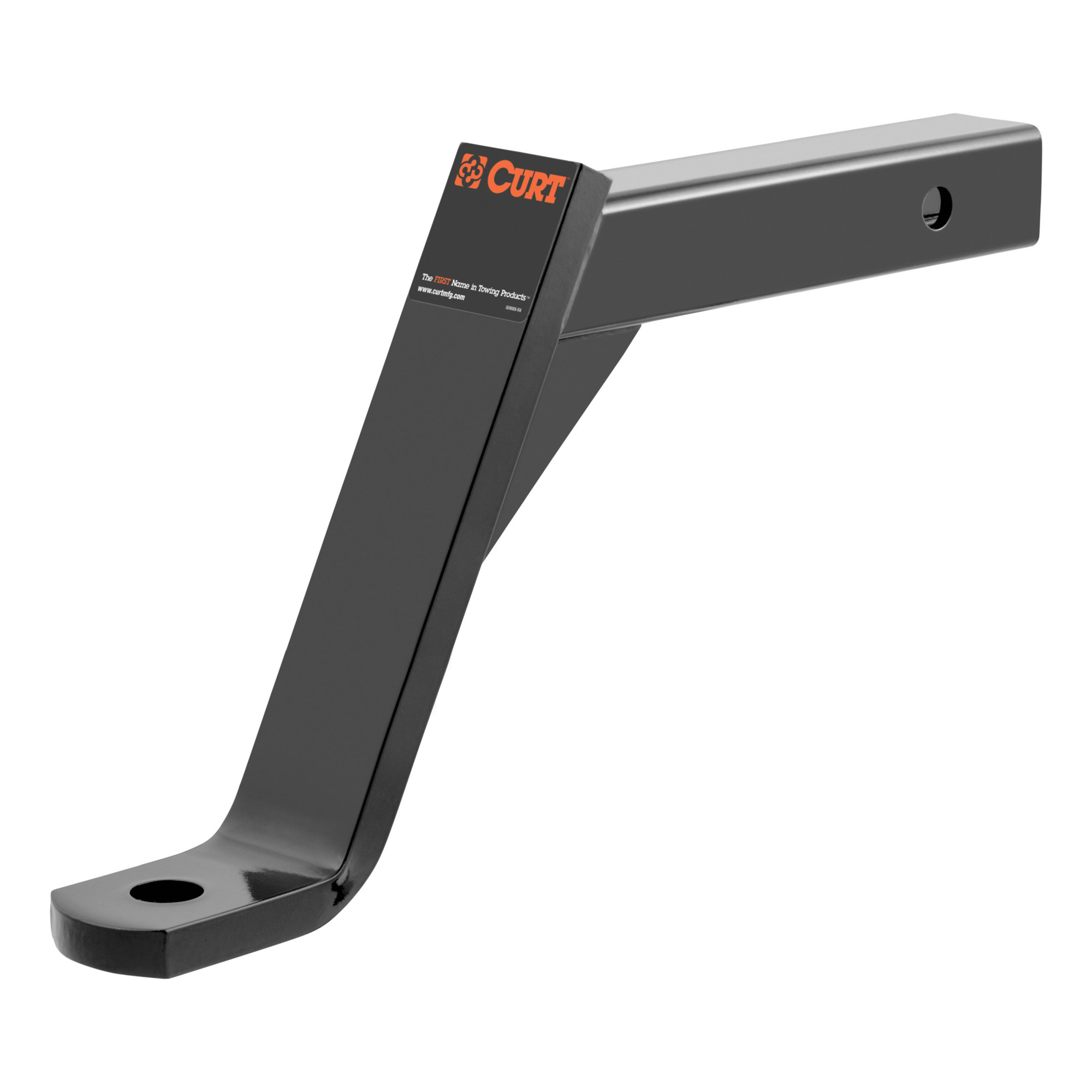 Curt Manufacturing, Class 3 Ball Mount (2in. Shank, 10in. Drop, 14in. Long), Model# 45112