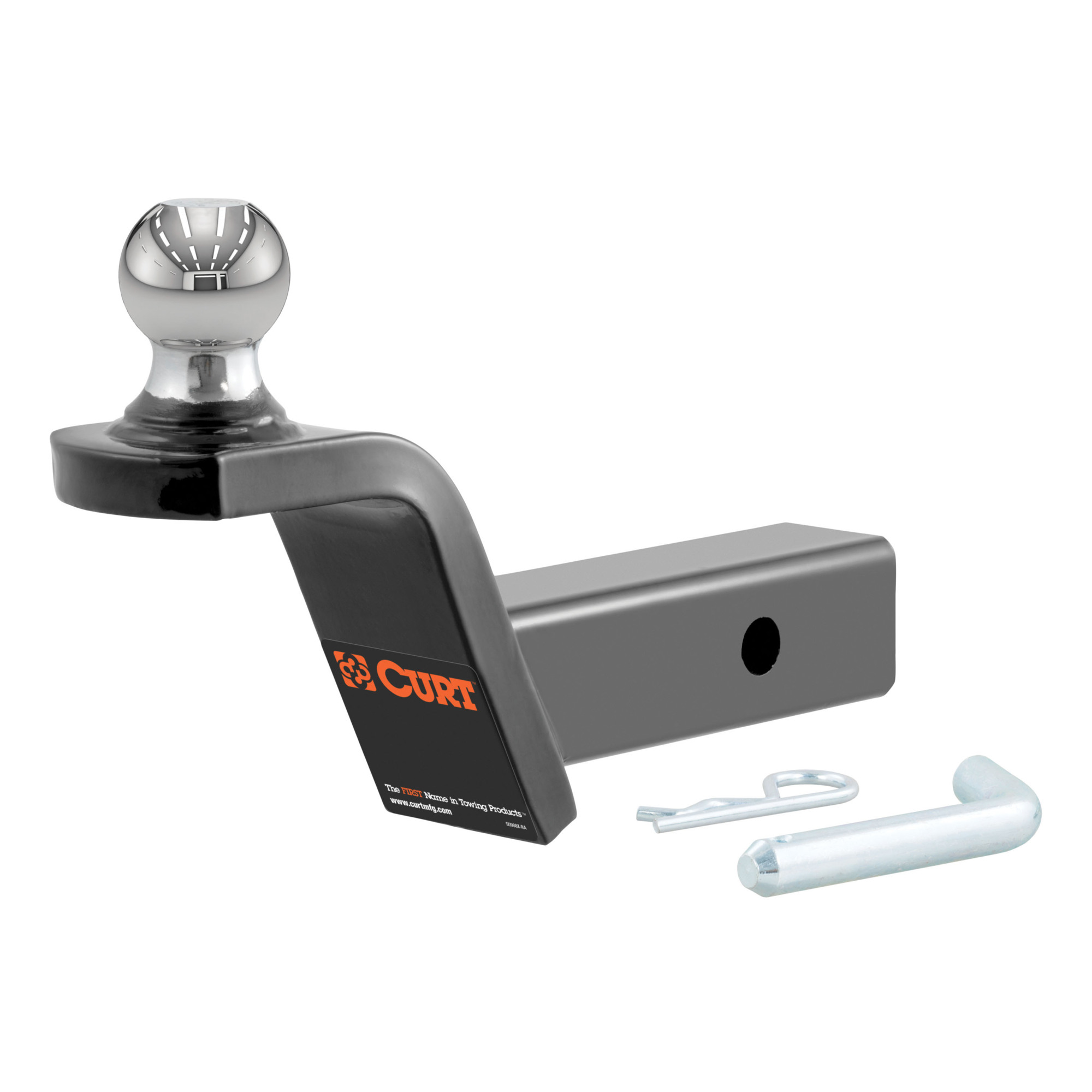Curt Manufacturing, Fusion Ball Mount w/ 1-7/8in. Ball (2in. Shank, 2in. Rise), Model# 45152