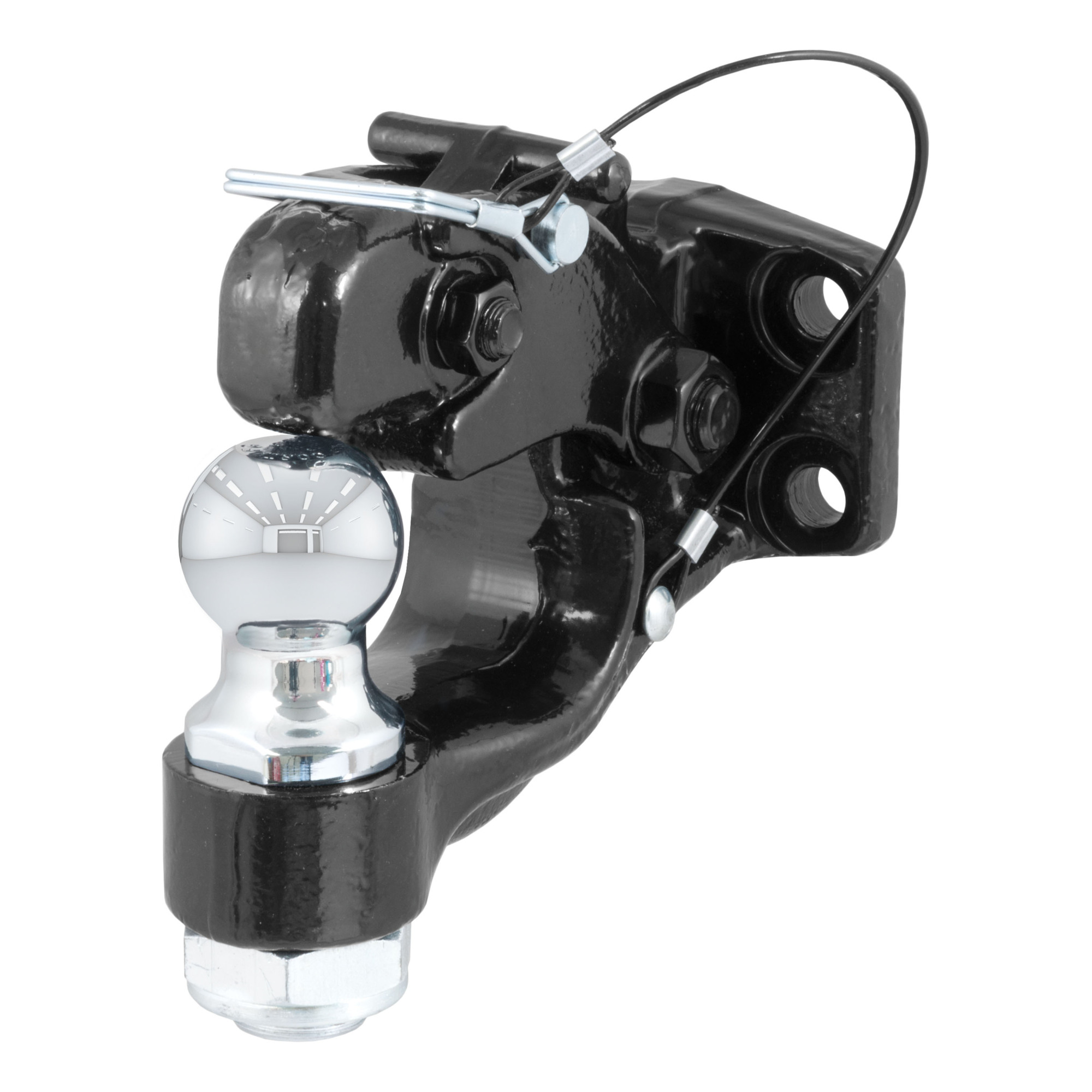 Curt Manufacturing Ball & Pintle Hitch, 1-7/8in. Forged Steel, 6,000lb. Capacity Model# 48180
