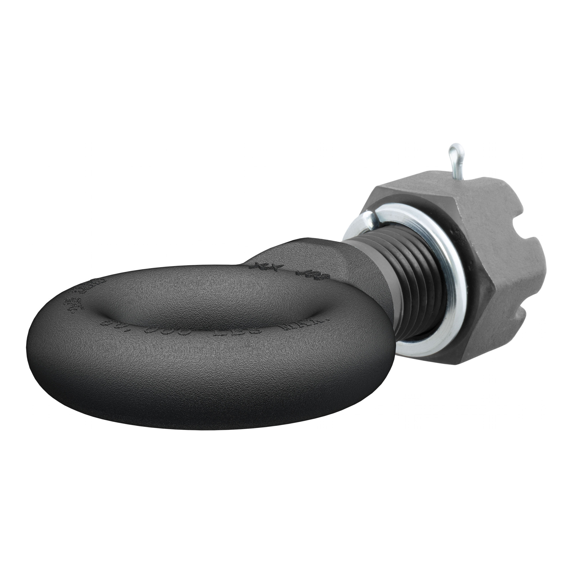 Curt Manufacturing Lunette Eye, 3in. Interior Diameter, Forged Steel Alloy, 45,000lb. Capacity, Model# 48530
