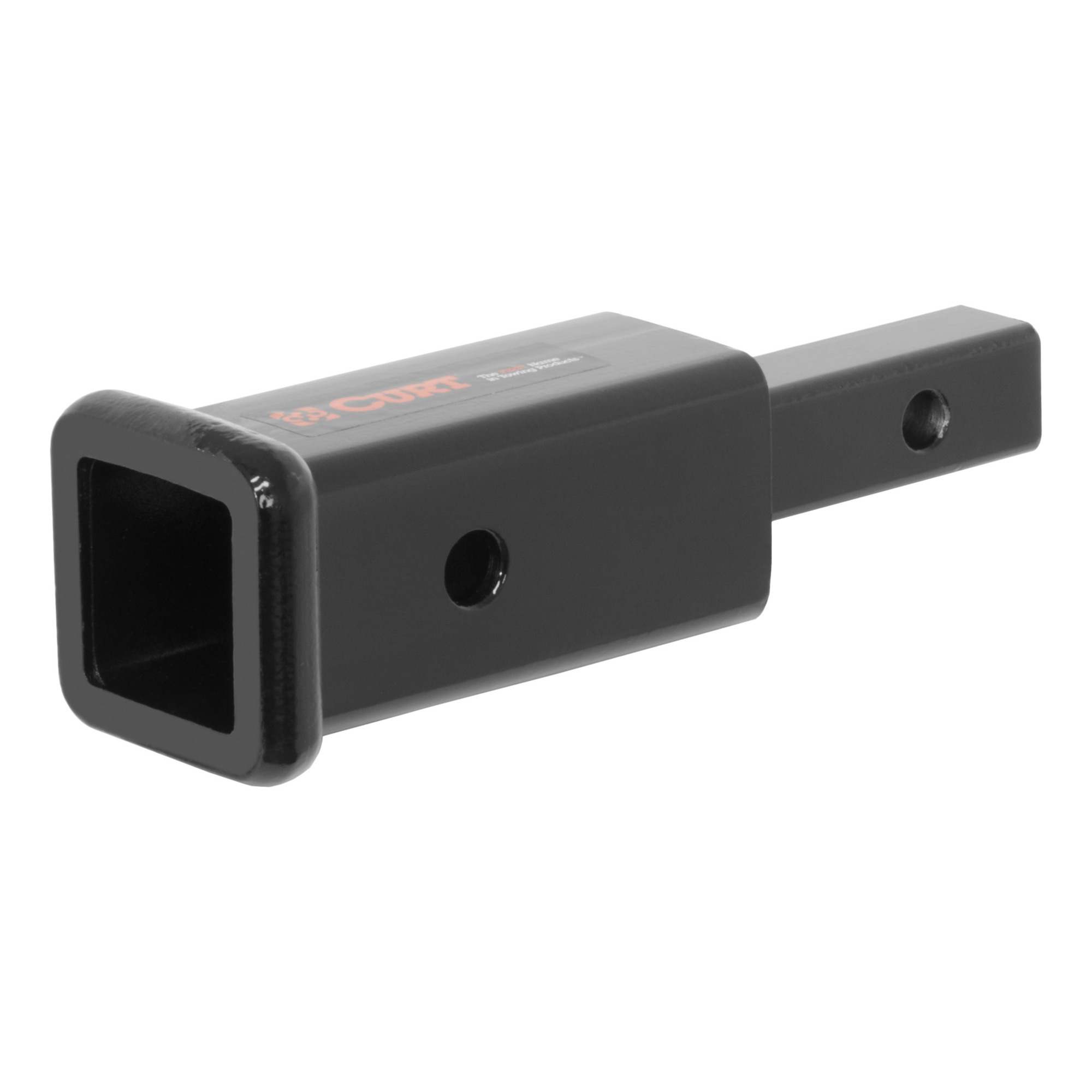 Curt Manufacturing Receiver Tube Adapter, 1-1/4 to 2in. Shank, Carbon Steel, Model# 45785