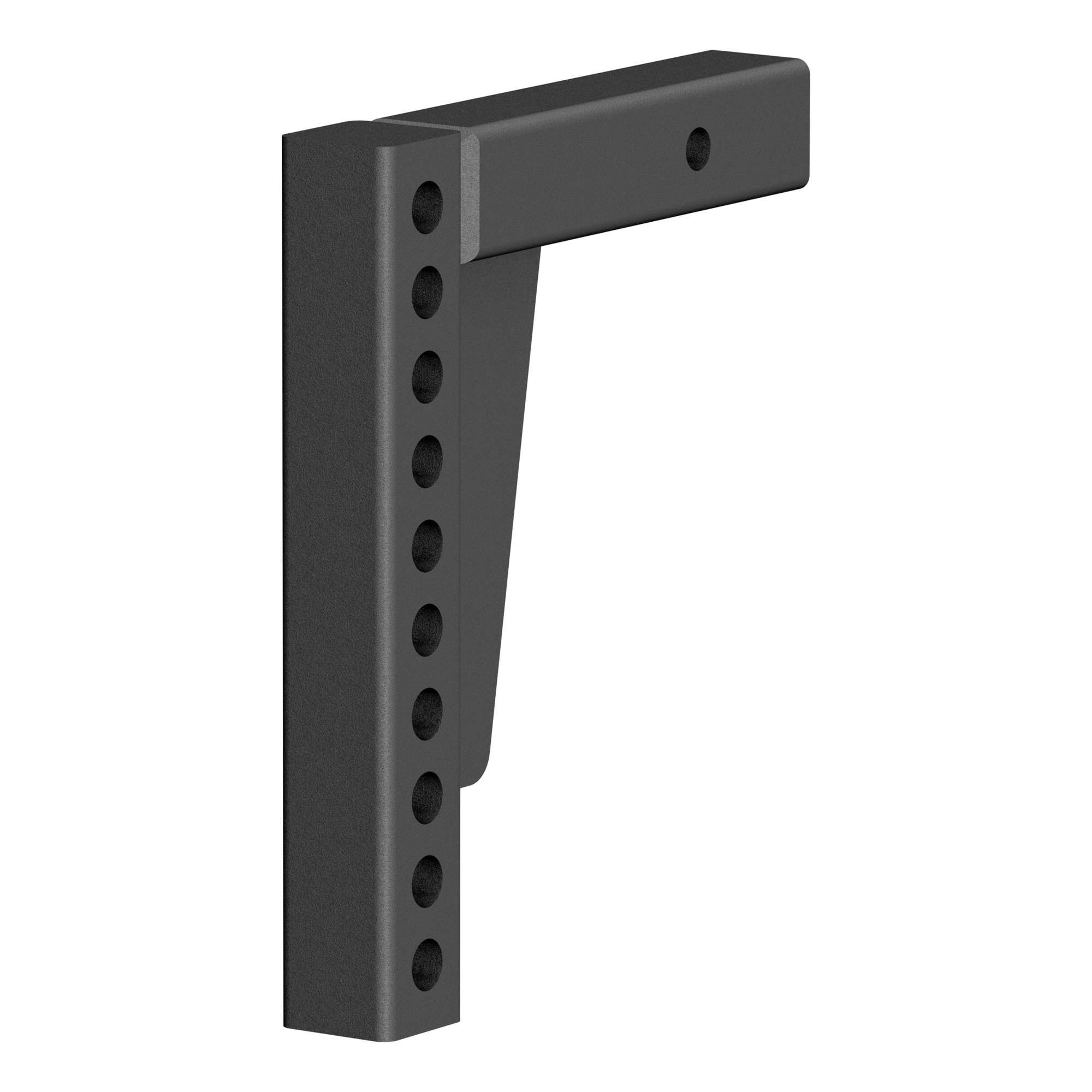 Curt Manufacturing Weight Distribution Shank, 7in. Drop, 12.5in. Rise, Steel, 15,000lb. Max. Capacity, Model# 17123