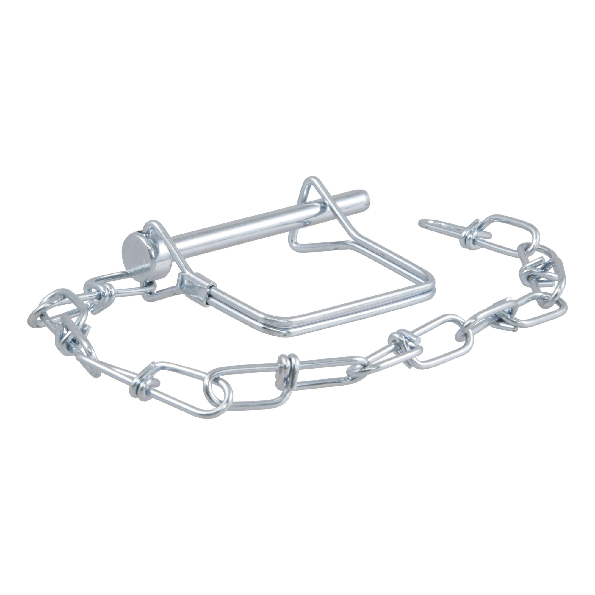 Curt Manufacturing 1/4in. Hitch Pin with 12in. Chain, Steel, Model# 25013