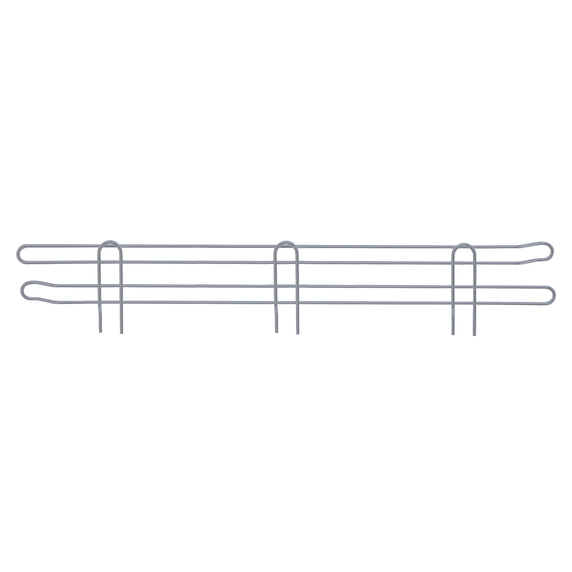 Quantum 36in. Back Ledge Gray Epoxy, Model# BL36GY