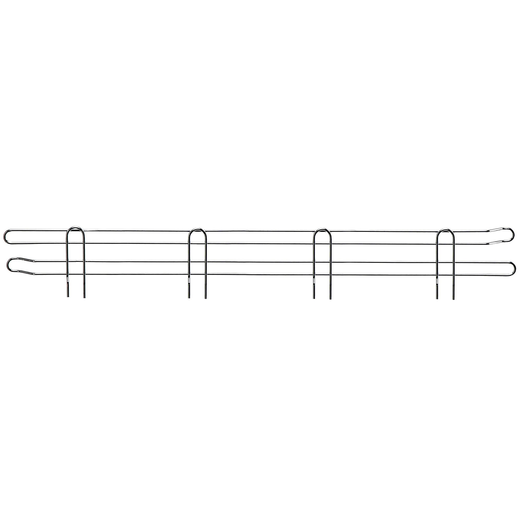 Quantum 42in. Back Ledge Black Epoxy, Model# BL42BK