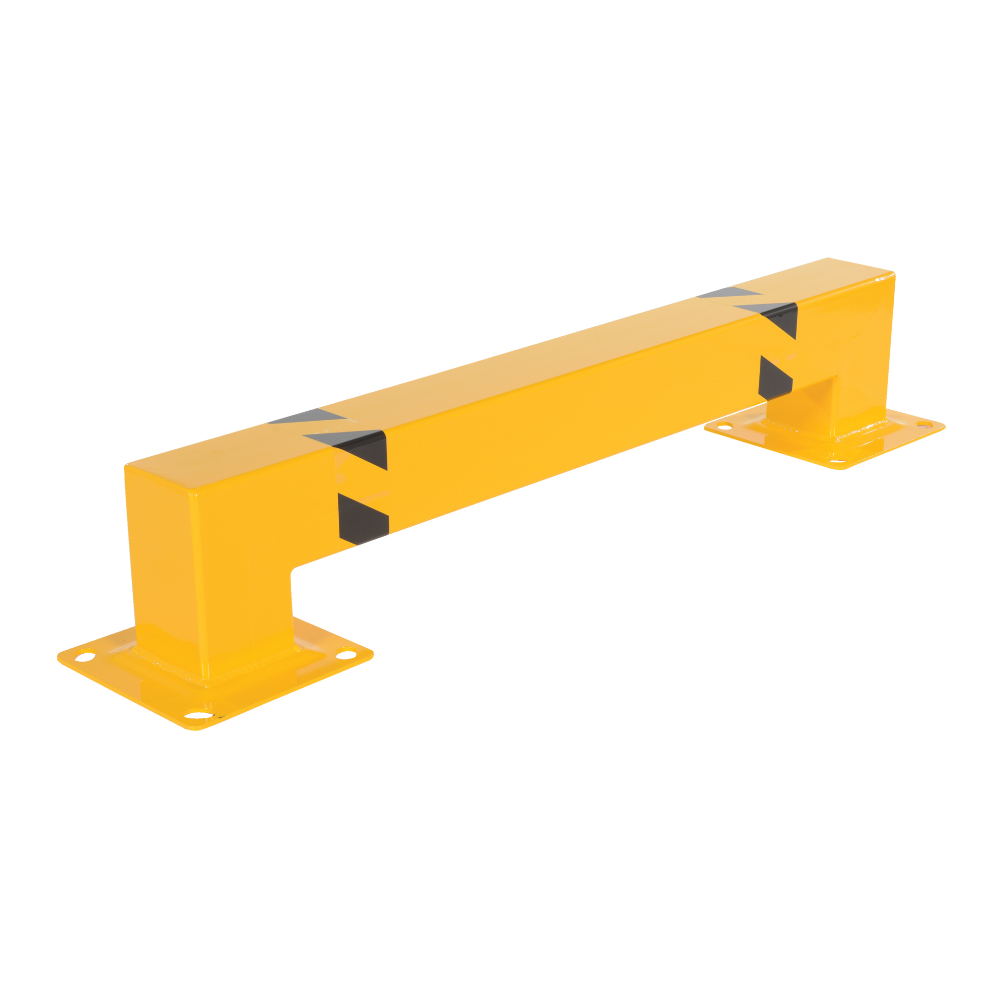 Vestil Steel Square Low Profile Machinery Guard 48 In. Usable Width Yellow