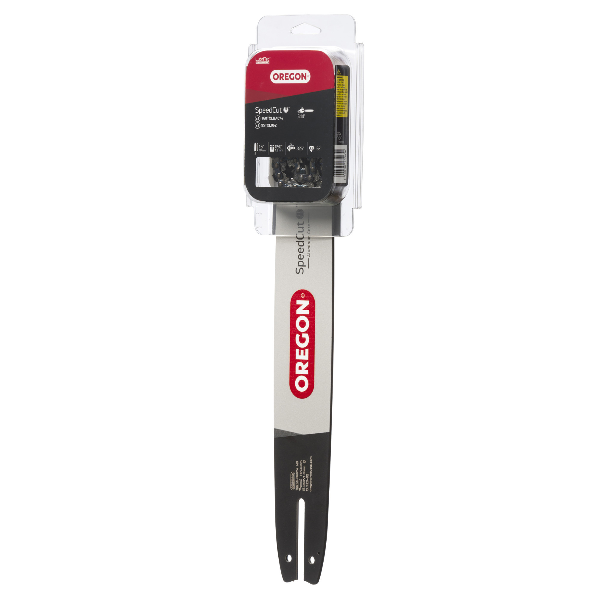 Oregon, 16in. Bar Chain Combo, Bar Length 16 in, Chain Pitch 0.325 in ...