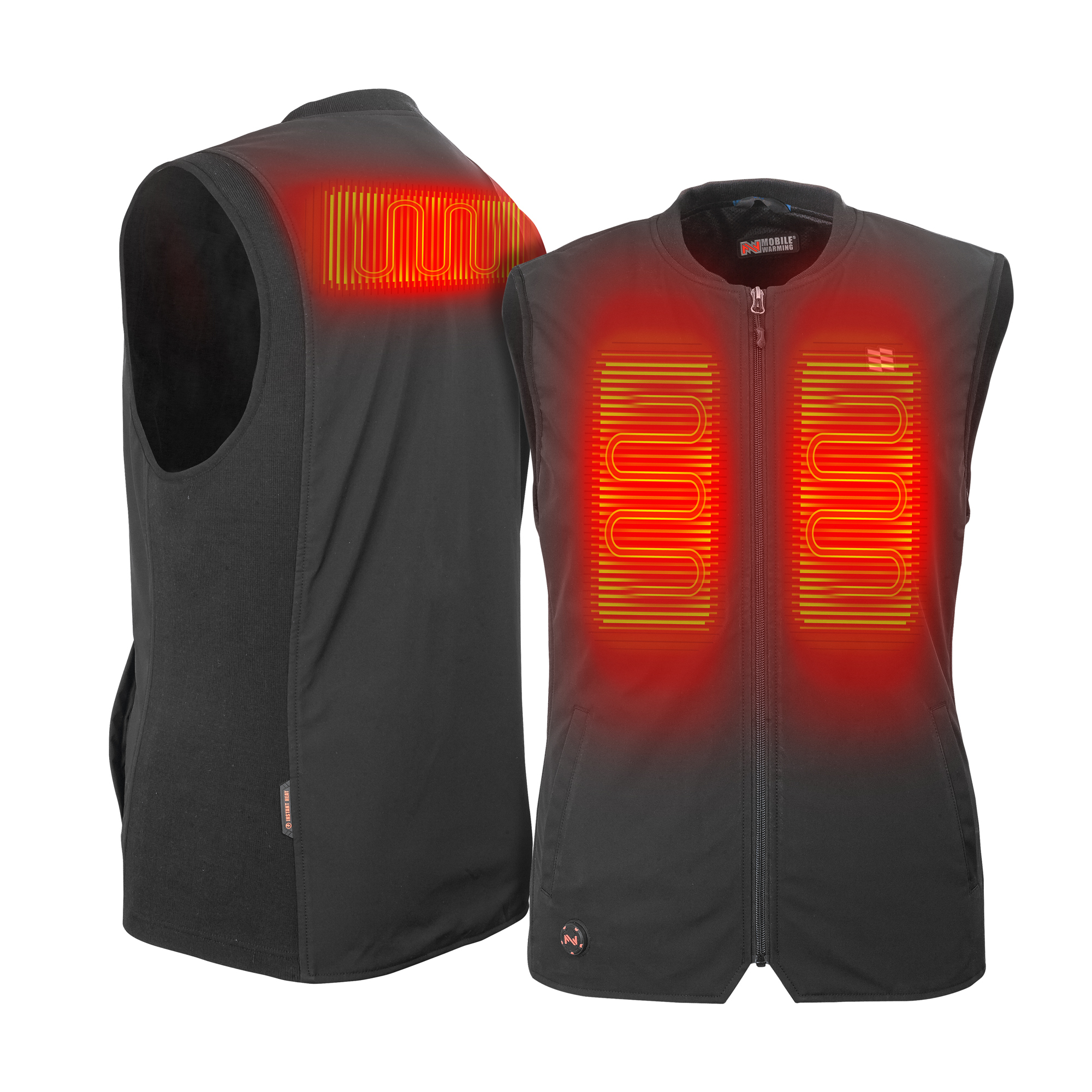 Fieldsheer, Unisex 7.4V Heated Peak Vest, Size L, Color Black, Model# MWUV07010420