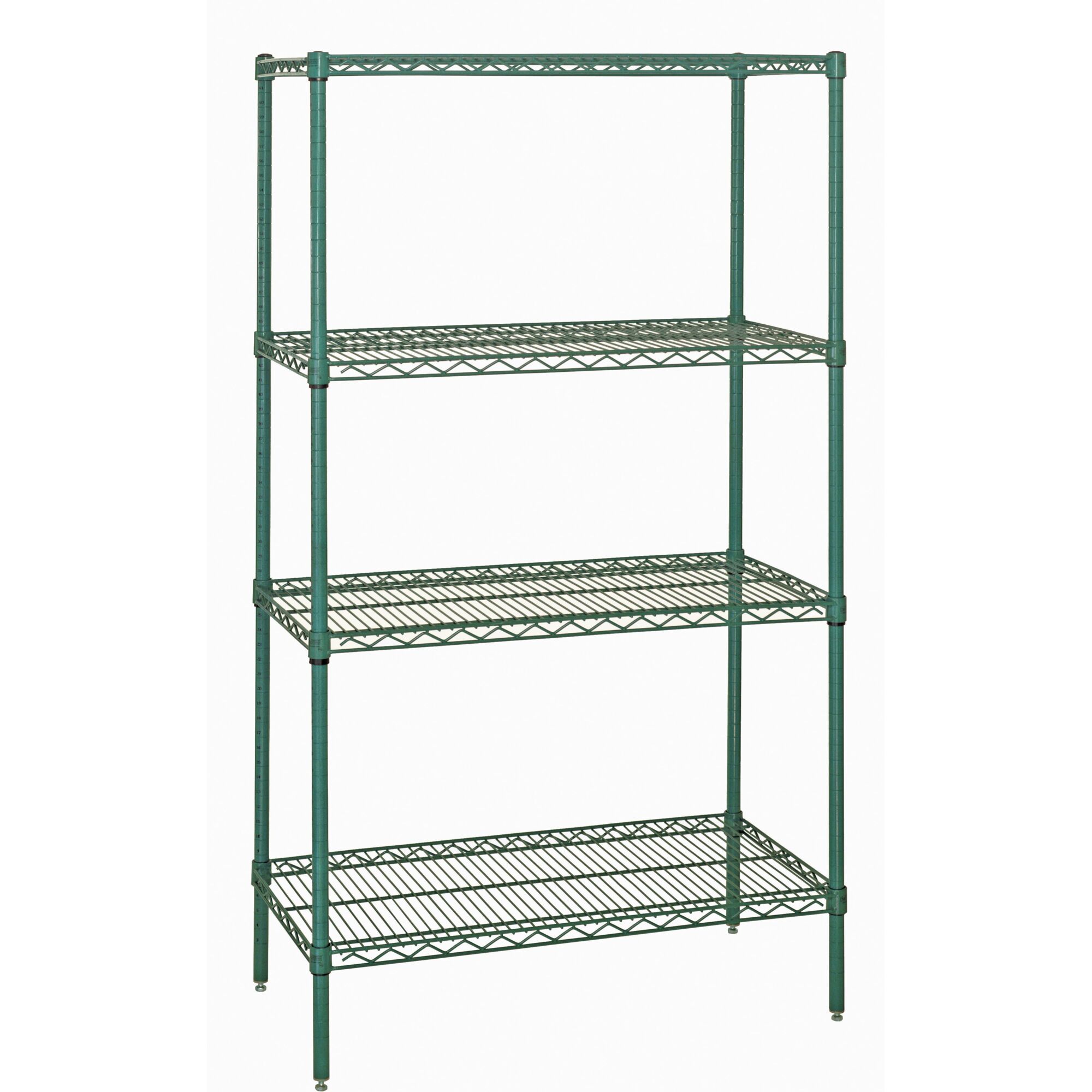 Quantum Storage, Wire 4 Shelf Starter Kit Proform 54in., Height 54 in, Width 14 in, Depth 72 in, Model# WR54-1472P