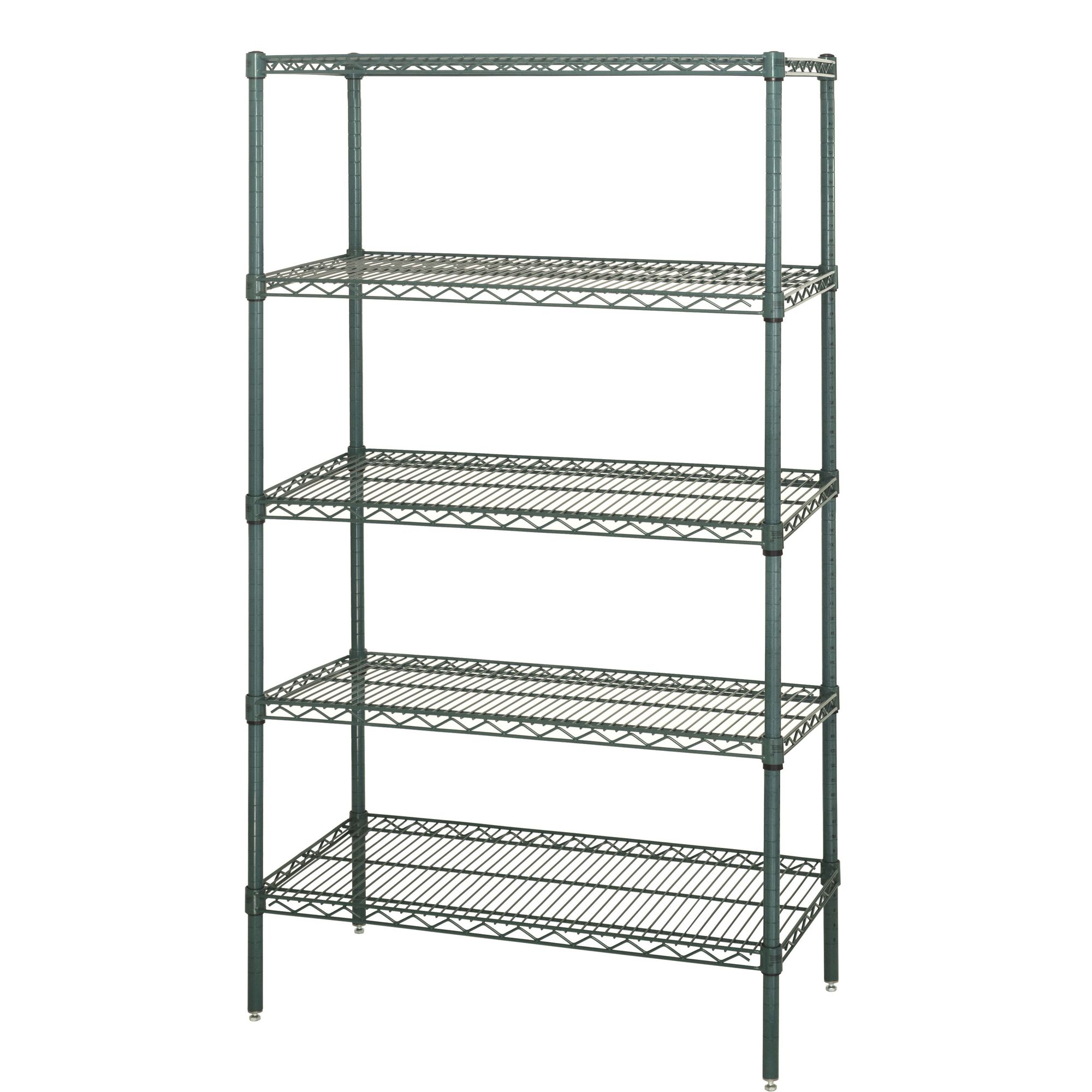 Quantum, Wire 5 Shelf Starter Kit Proform 86in., Height 86 in, Width 30 in, Depth 48 in, Model# WR86-3048P-5