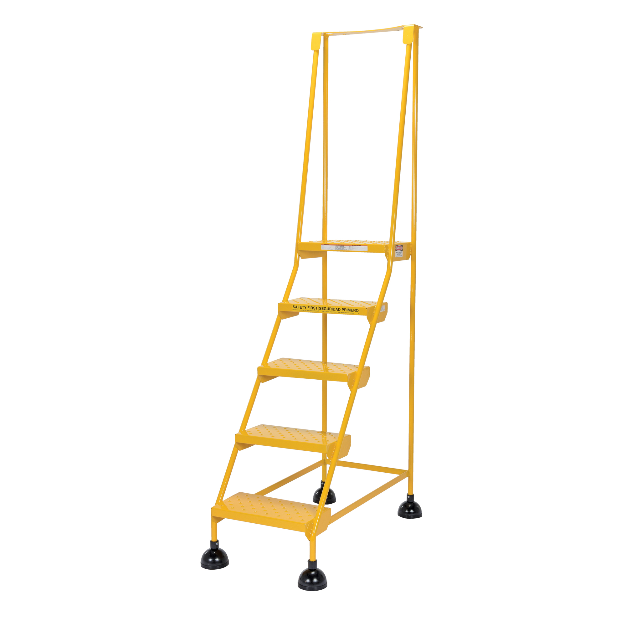 Spring Round Ladder Vestil Steel Commercial Spring Loaded Ladders 58 Degree 5 Perforated 16 ...