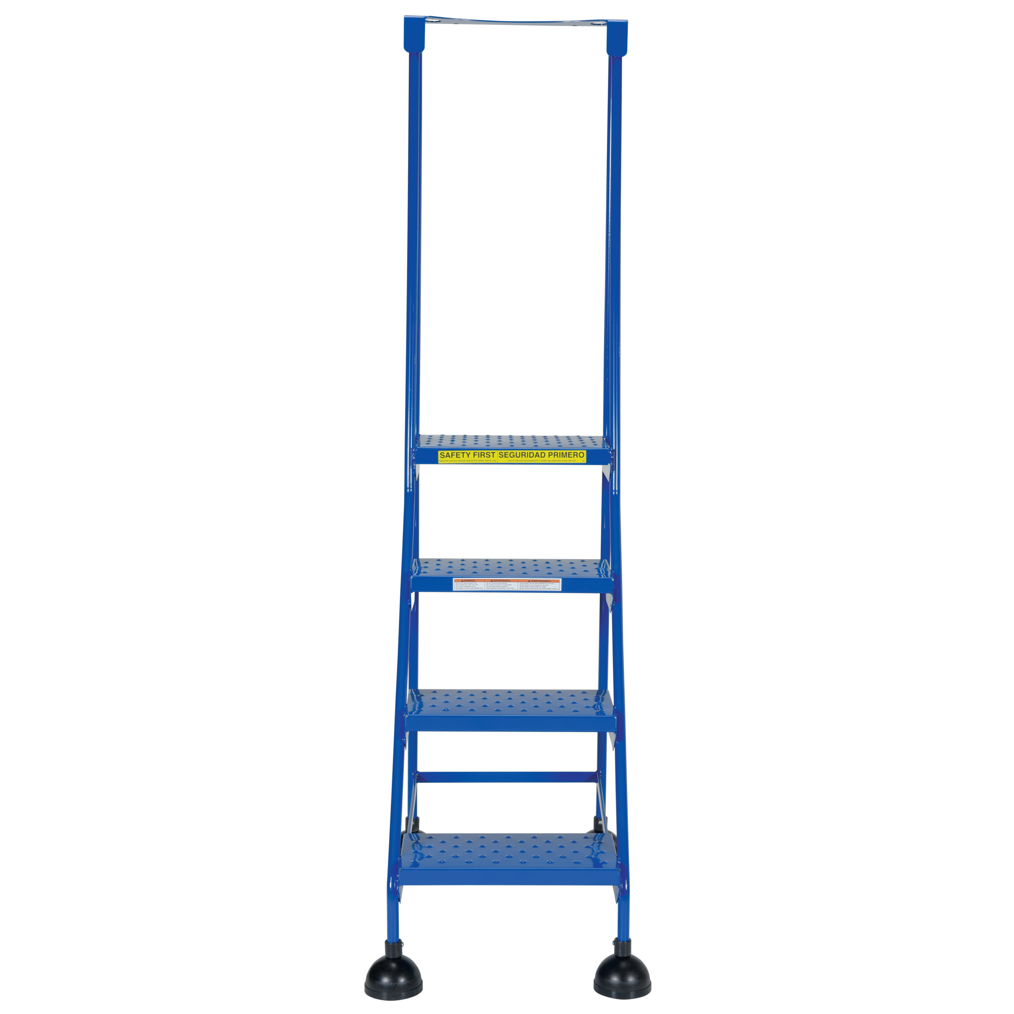 Spring Round Ladder Vestil Steel Commercial Spring Loaded Ladders 58 Degree 4 Perforated 16 ...