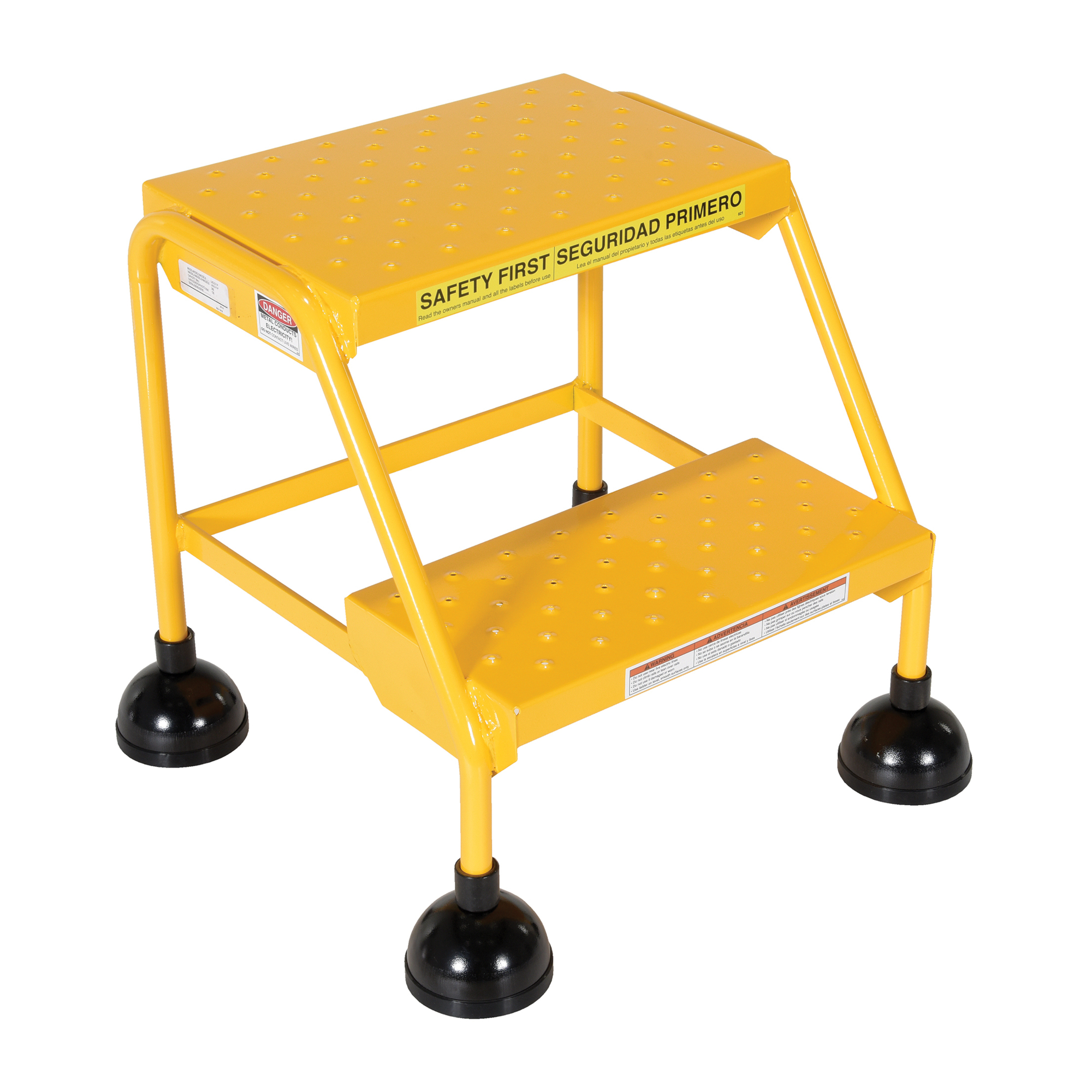 Spring Round Ladder Vestil Steel Commercial Spring Loaded Ladders 58 Degree 2 Perforated 16 ...