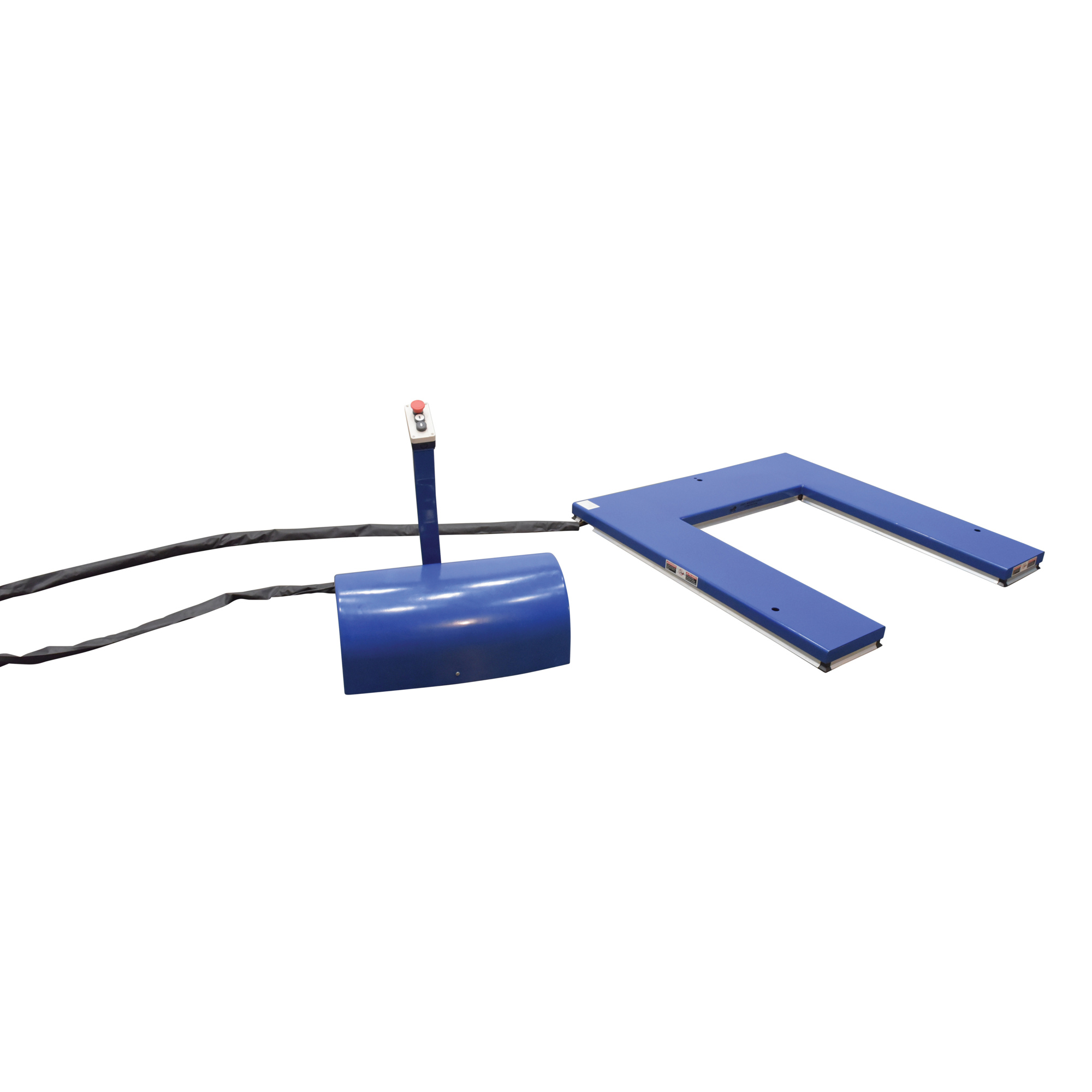 Vestil U-Type Electric Lift Table - 2000-Lb. Capacity, 3.5in. Lowered Height, 33.5in. Raised Height, Model# EHU-2