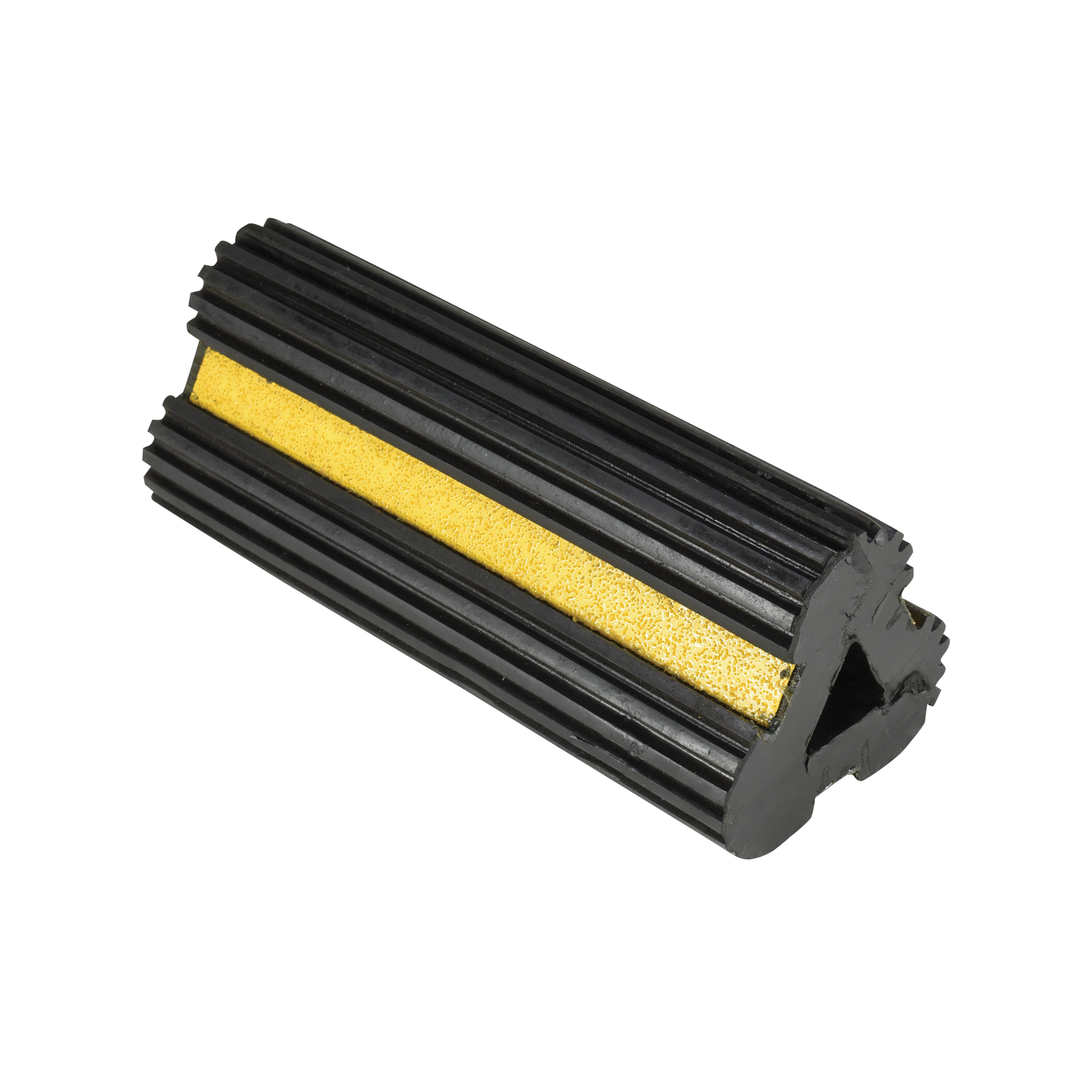 Vestil Rubber Wheel Chock - 10in. x 3.75in., Durable, Weather-Resistant, Model# EX-4