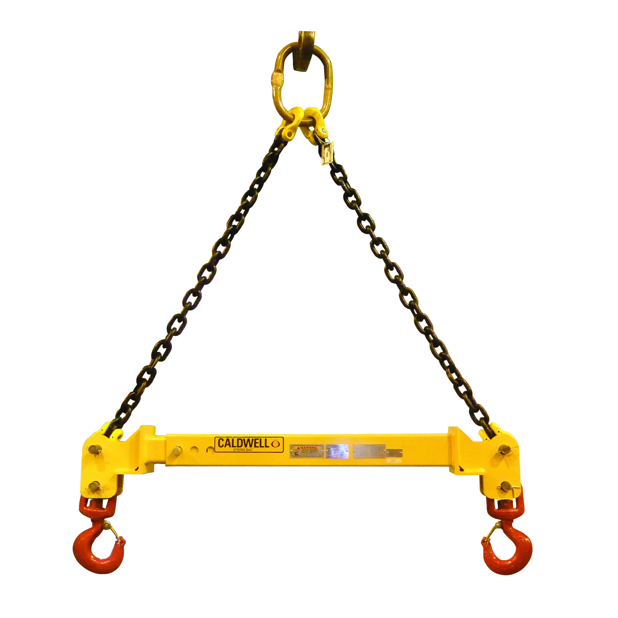 Caldwell, Adjustable Spreader Beam, Capacity 30000 lb, Minimum Spread 72 in, Maximum Spread 120 in, Model# 32C-15-6/10
