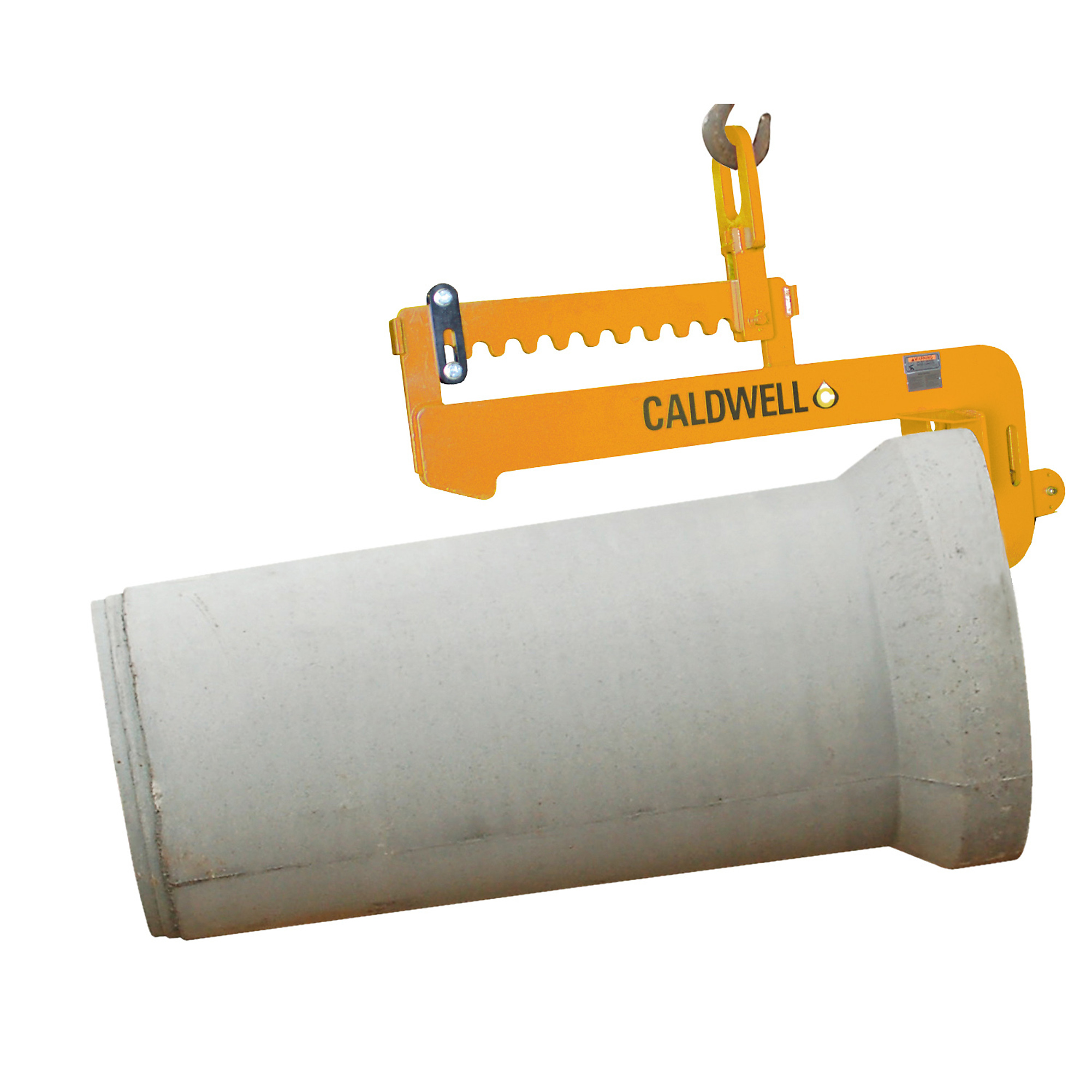 Caldwell, Model CPL-Leveling Concrete Pipe Lifter, Capacity 6000 lb, Pad Material Steel, Model# CPL-3
