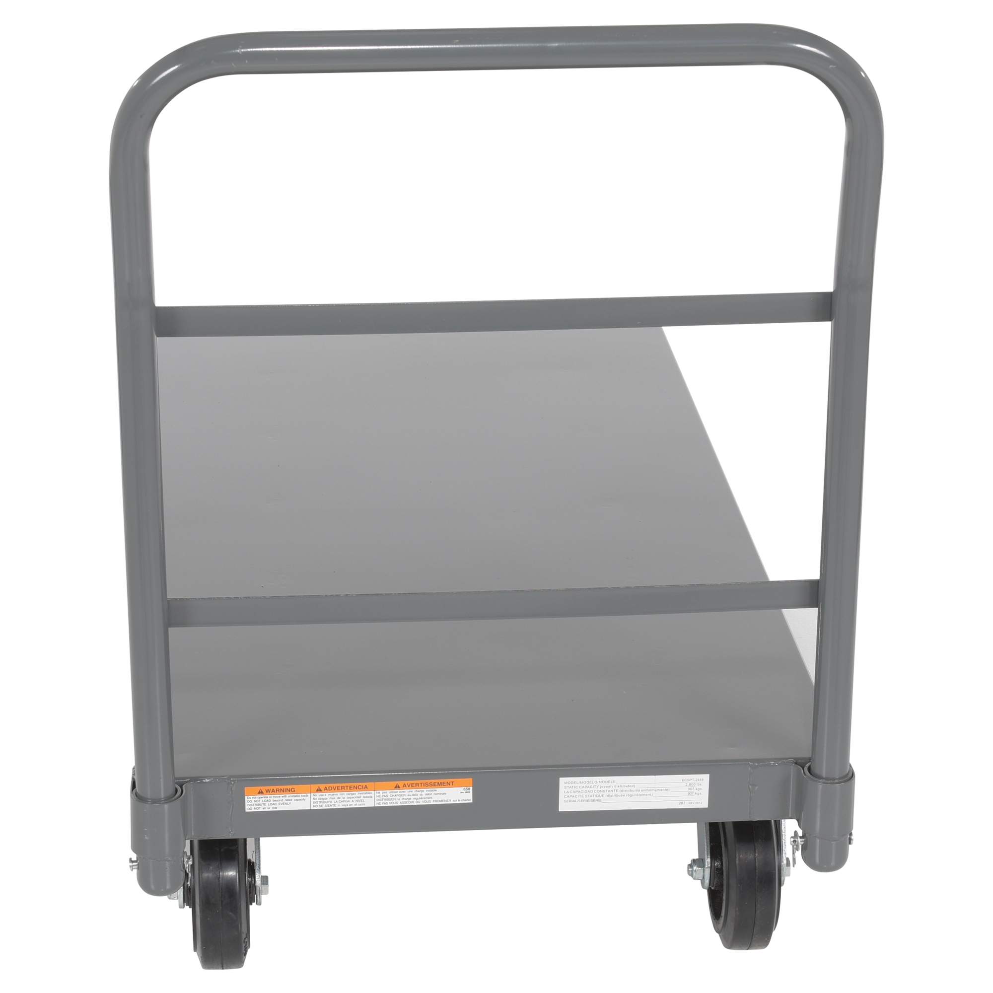 Vestil, Steel Platform Cart 24 X 48, Capacity 2000 lb, Platform Width
