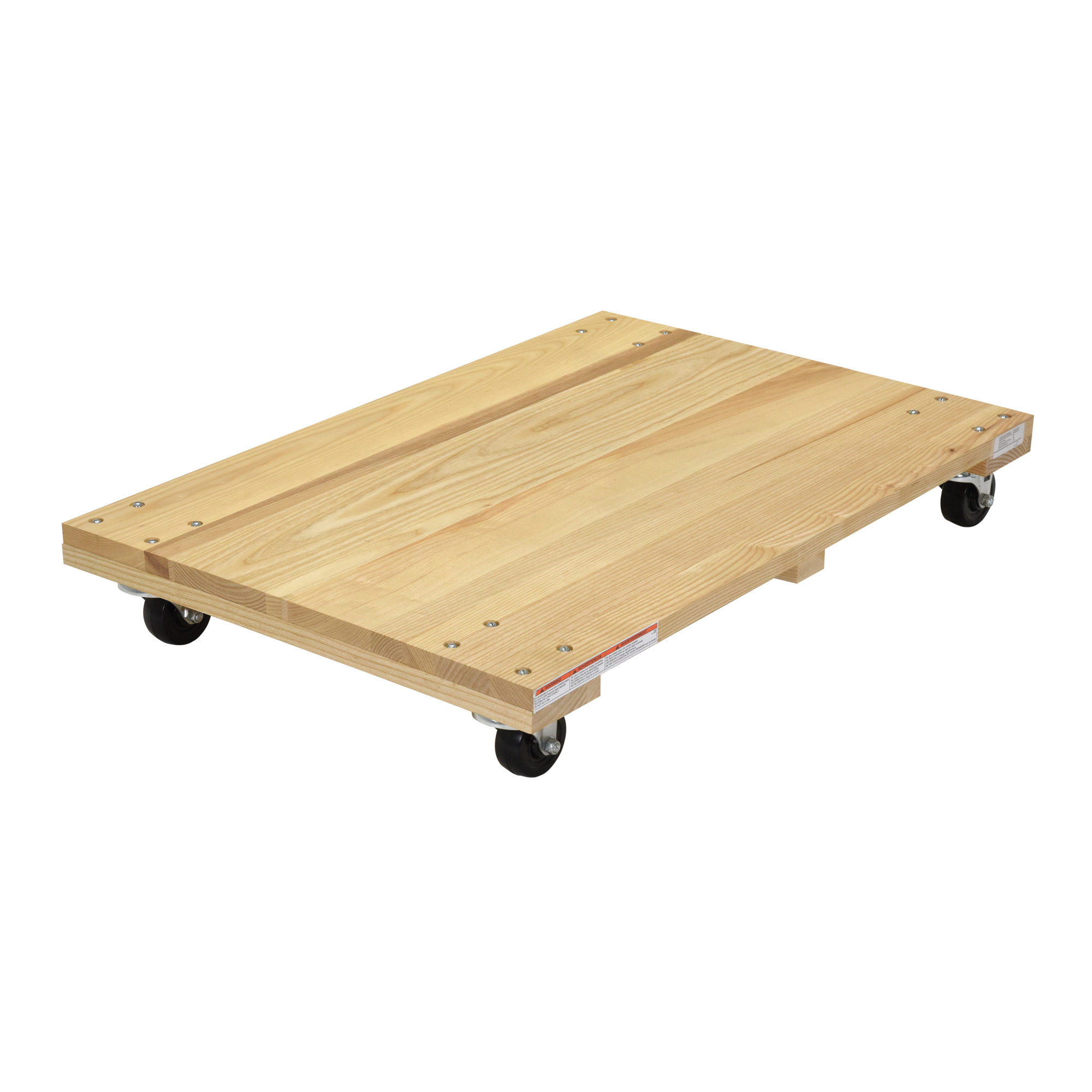 Vestil, Solid deck hardwood dolly 24in. x 36in., Length 36 in, Width 24