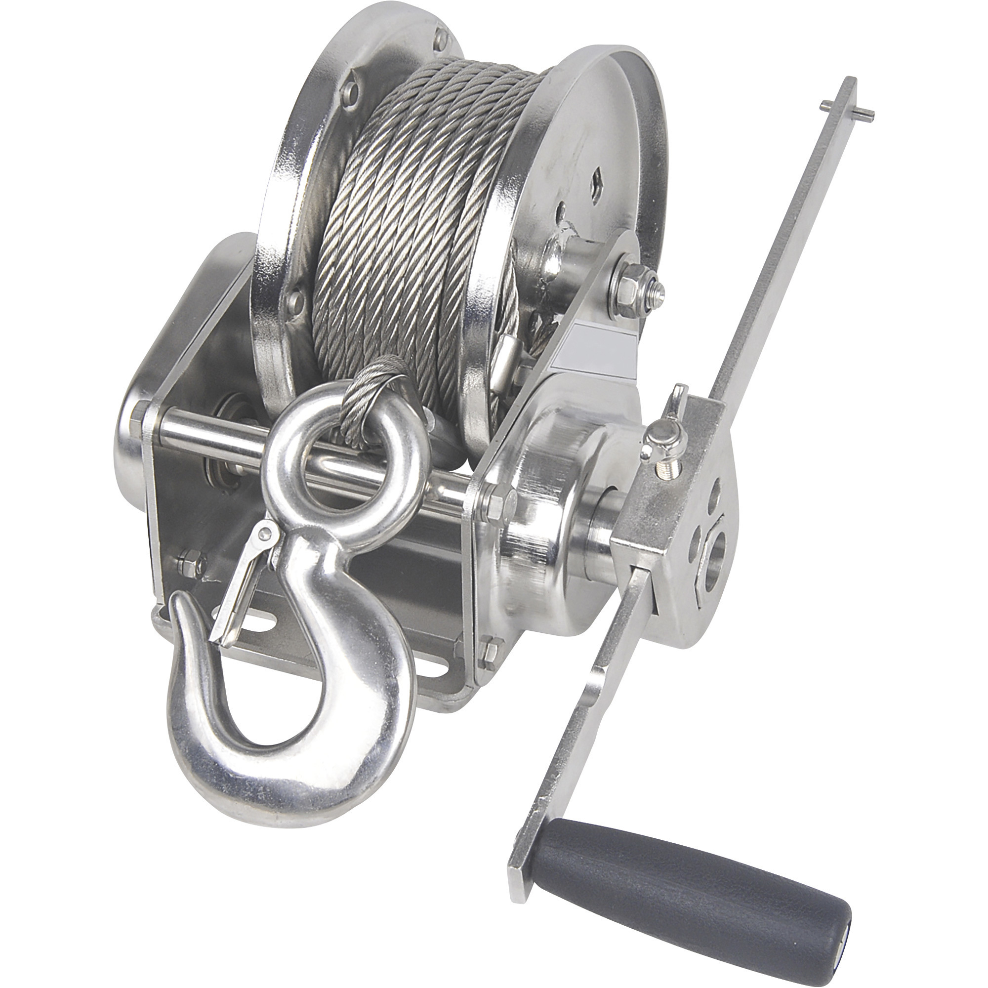 Endurance Marine Single Speed Stainless Steel Hand Winch With Automatic  Brake — 2500 Lb. Capacity, Model# EABW2500SS Northern Tool