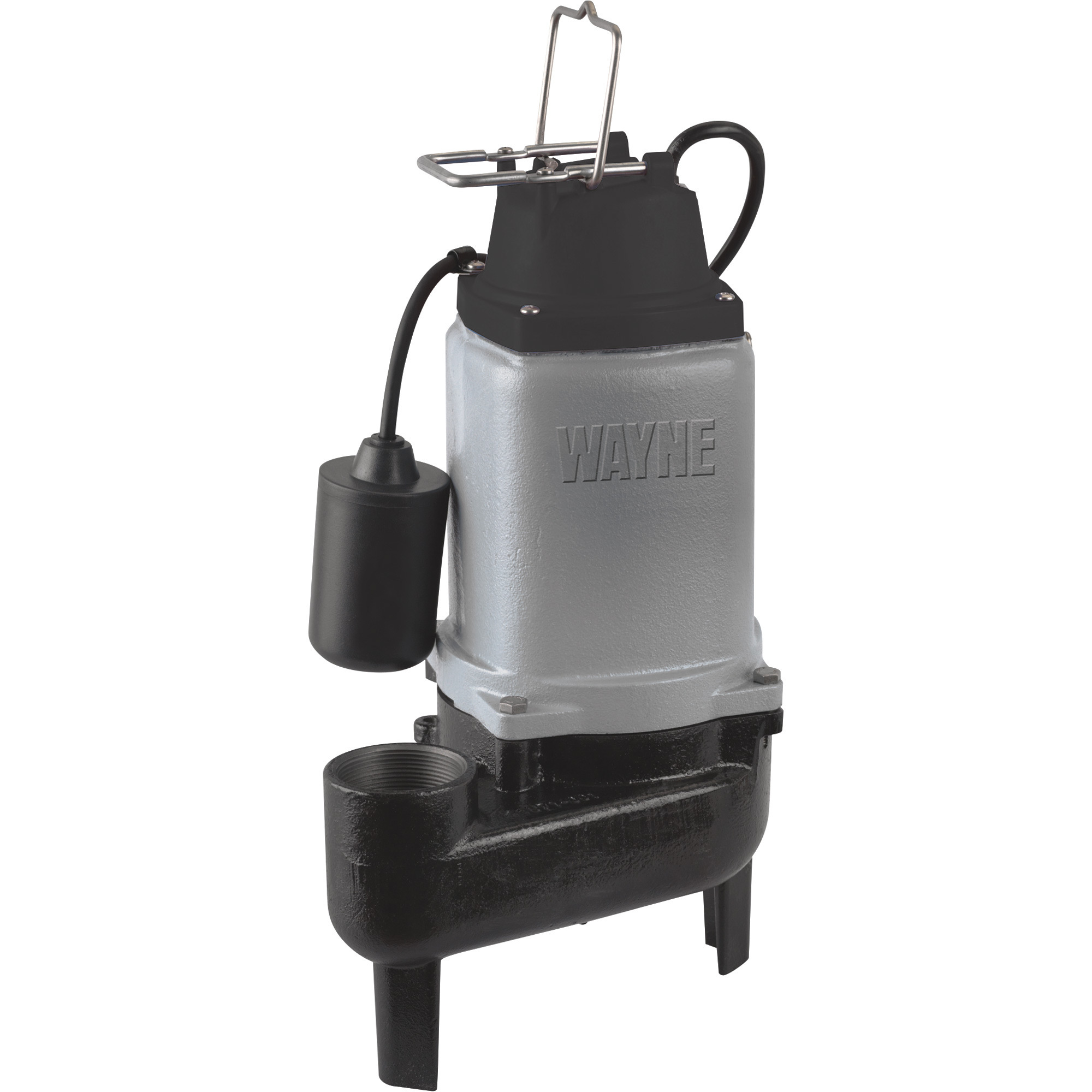Wayne Cast Iron Sewage Water Pump, 7800 GPH, 1/2 HP, 2in. Port, Model# WCS50T
