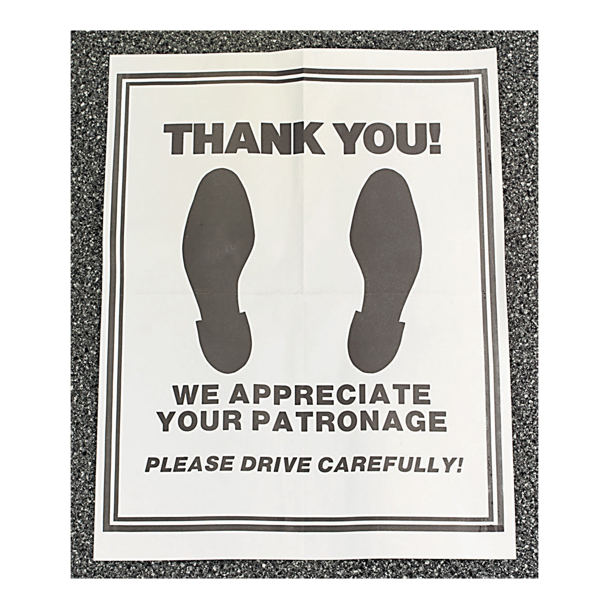 Disposable Floor Mats — 1000 Pack Northern Tool