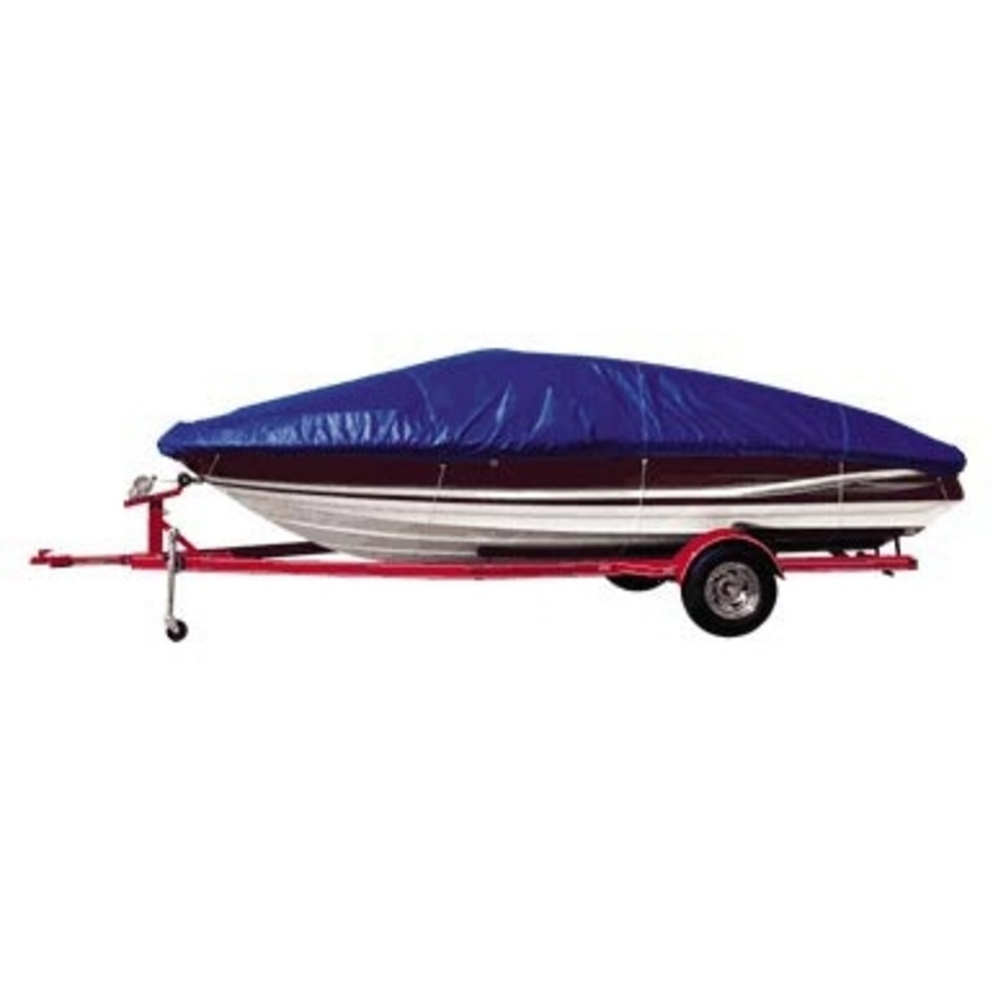 Universal Polyester Boat Cover 14ft.-16ft. V-Hull & Tri-Hull Runabouts and  Aluminum Bass Boats up to 90in. Beam