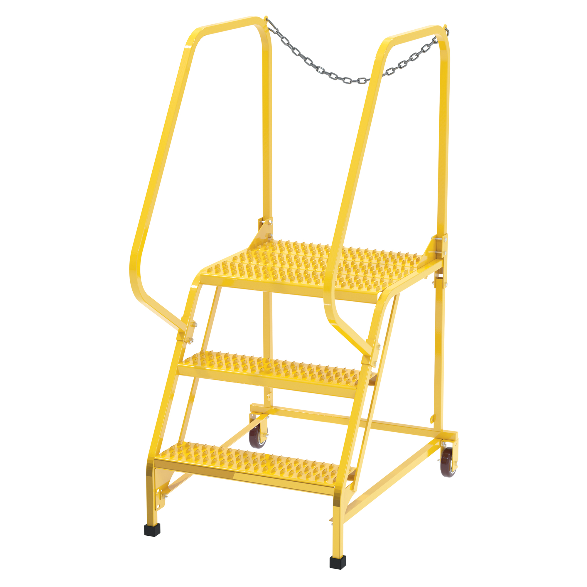 458 Ladder Vestil Steel Maintenance Ladder 58 Degree 3 Grip Strut 24 In. Step ...