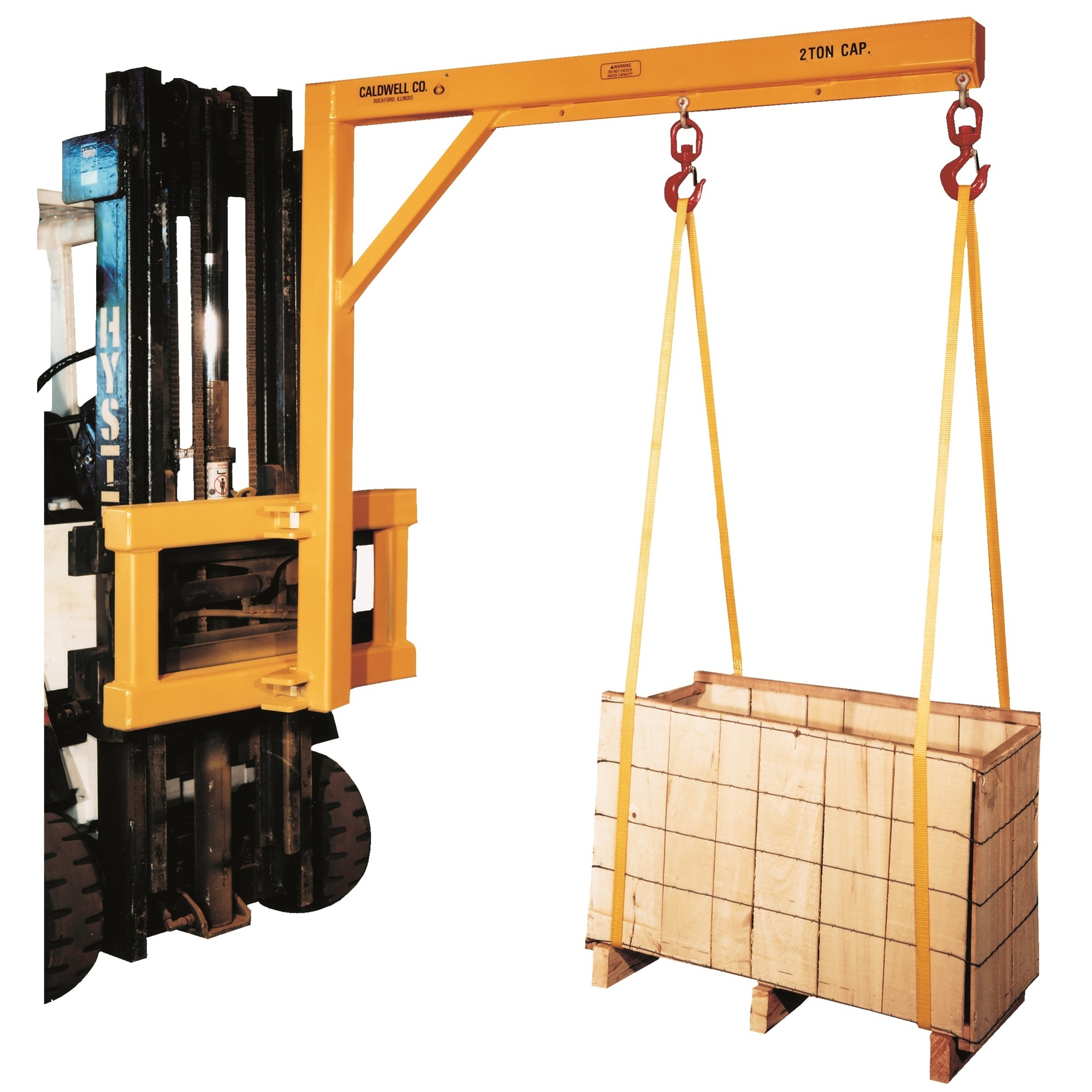 Caldwell, Carriage Jib Fork Lifting Boom, Capacity 4000 lb, Extended Length 72 in, Model# FCJ-40