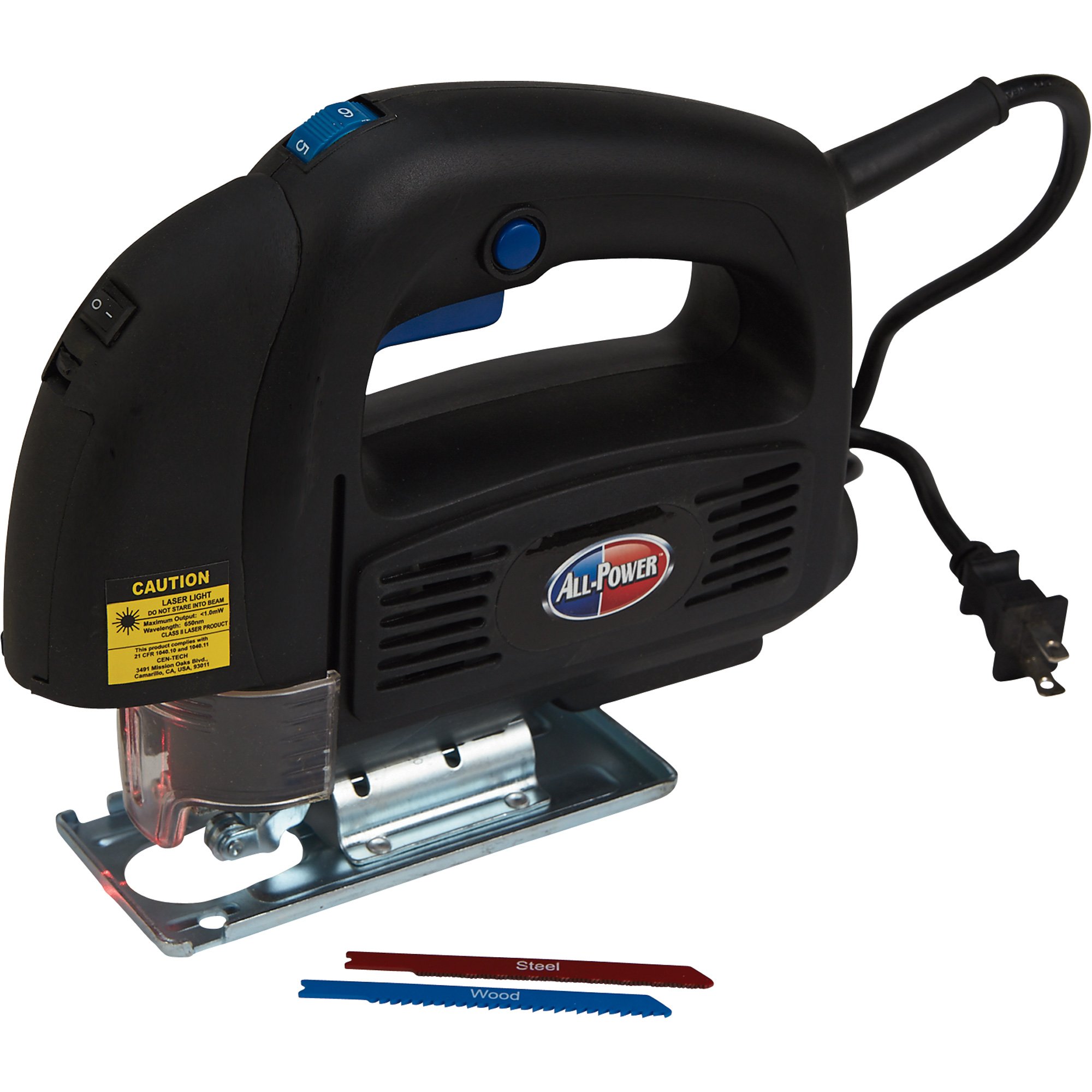 All Power America Orbital Jigsaw with Laser, Model# APT2002