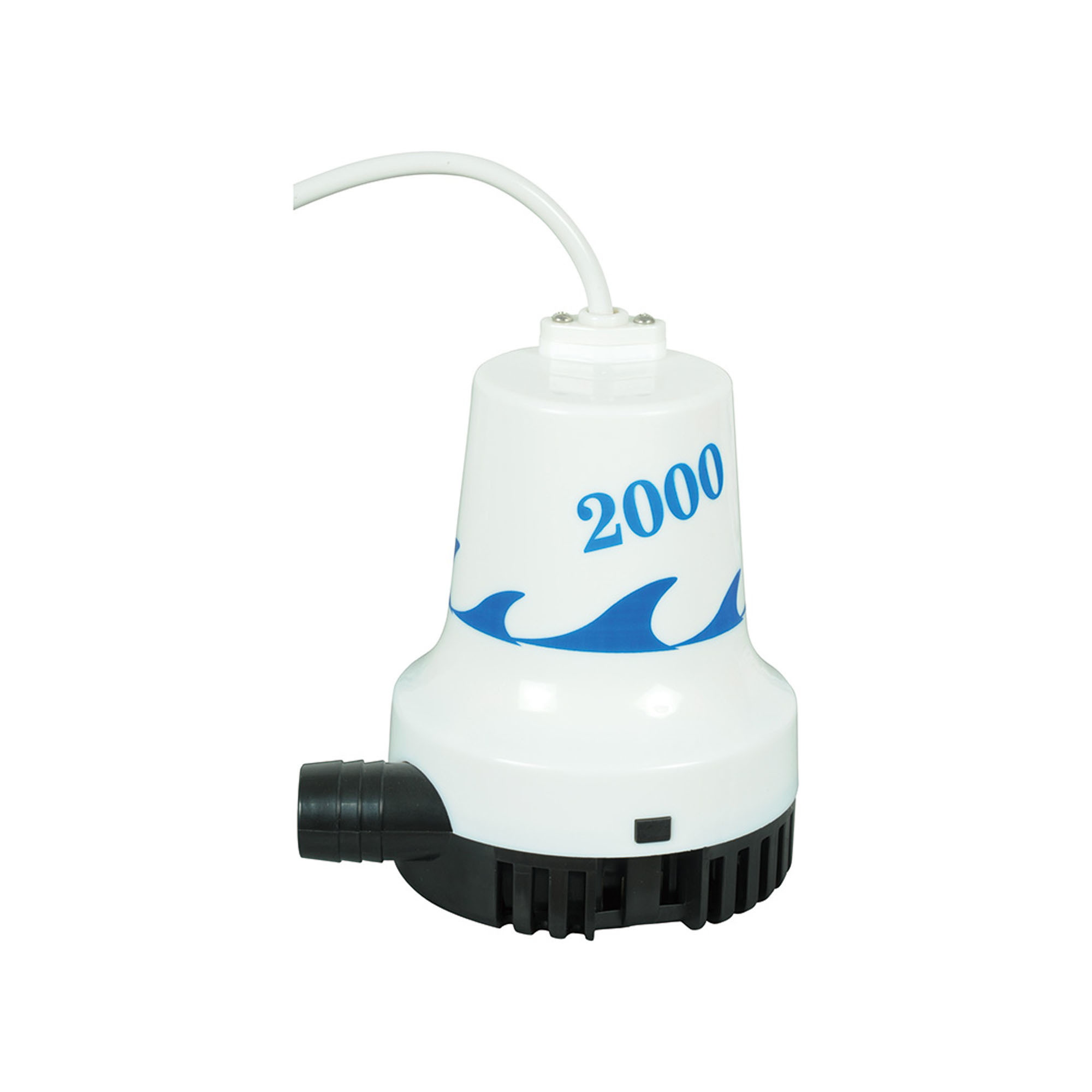 Gol Pumps 2000 GPH, 12V-DC, Max. Flow 2000 GPH, Port Size 1 in, Volts 12 DC, Model# WWB-05808