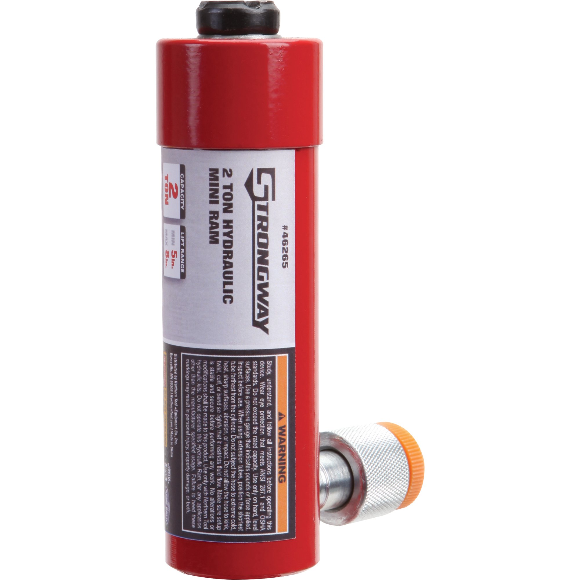 Strongway Hydraulic Mini Ram — 2-Ton Capacity | Northern Tool