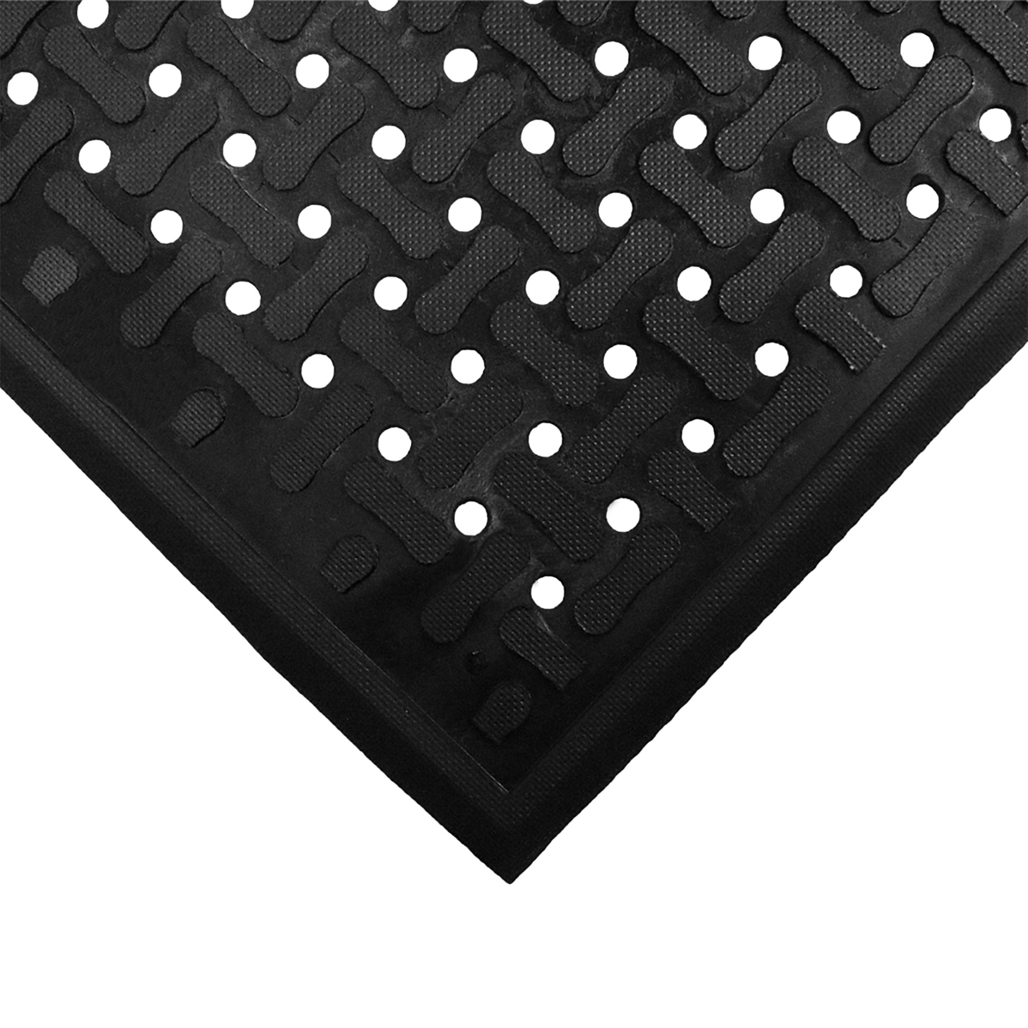 M+A Matting, Comfort Flow Anti-Fatigue Mat, Width 34 in, Length 56 in, Thickness 3/8 in, Model# 420