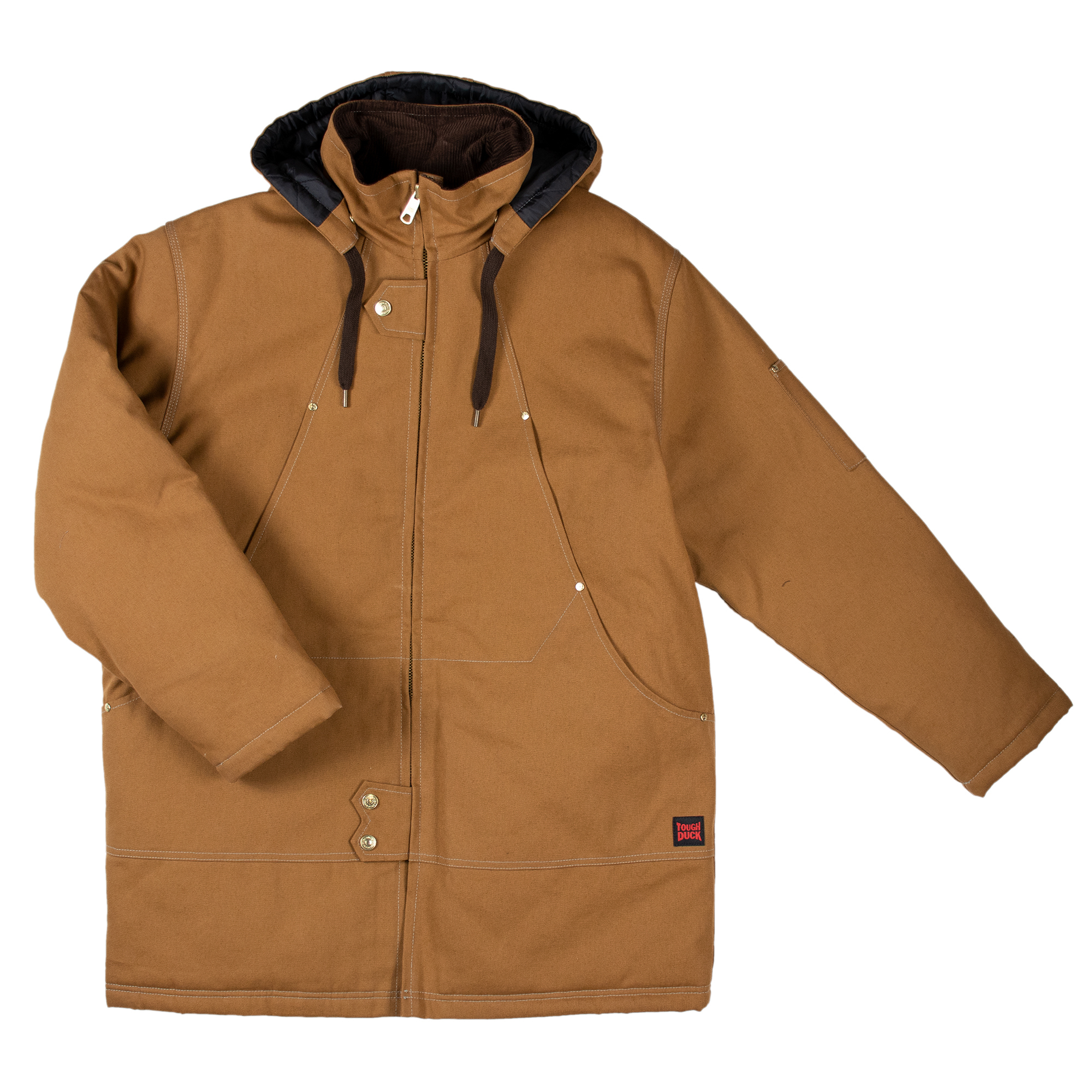 Tough Duck, Abraham Hydro Parka, Size 4XL, Color BROWN, Model# WJ182-BROWN- | Northern Tool