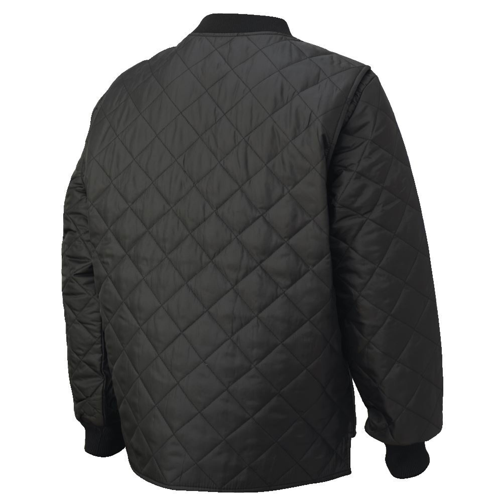 NO COLLAR DUCK ジャケット Tough Duck, Freezer Jacket, Size XS, Color BLACK, Model# WJ251