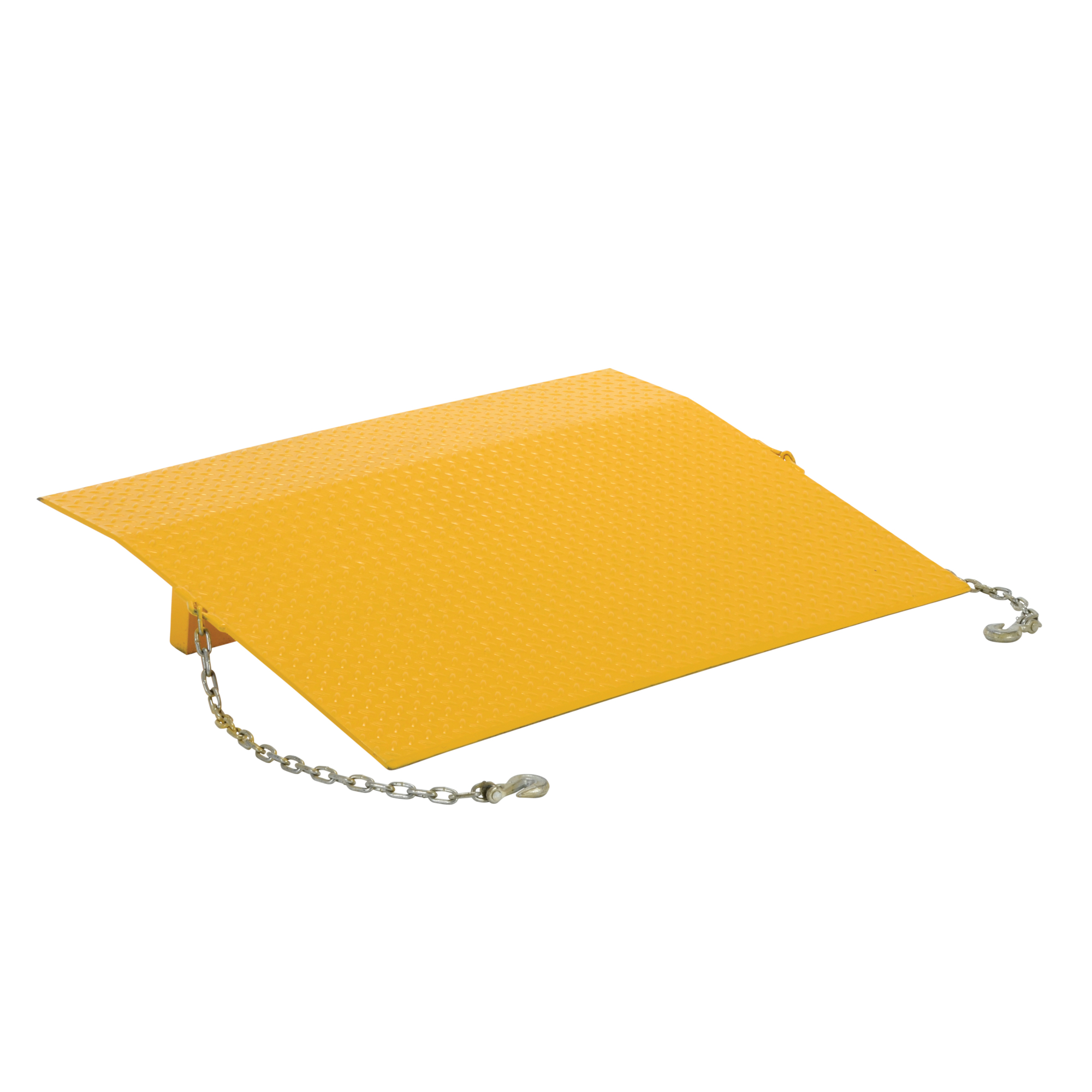 Vestil Steel Truck Dock Plate - 7720-Lb. Capacity, 72in. Length, 30in. Width, Yellow, Model# SE-7230