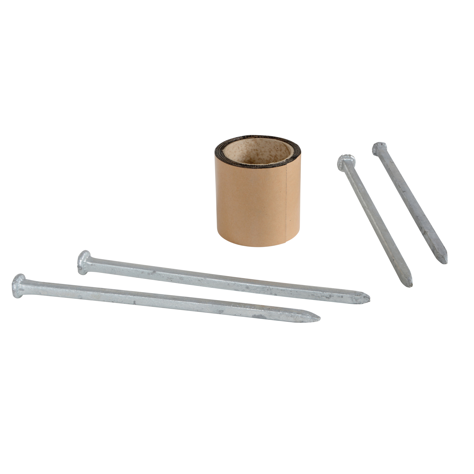 Vestil Asphalt Car Stop Hardware Kit - 4 Pack, 5.375in. Length, 12.5in. Height, Steel, Model# CS-AK-4