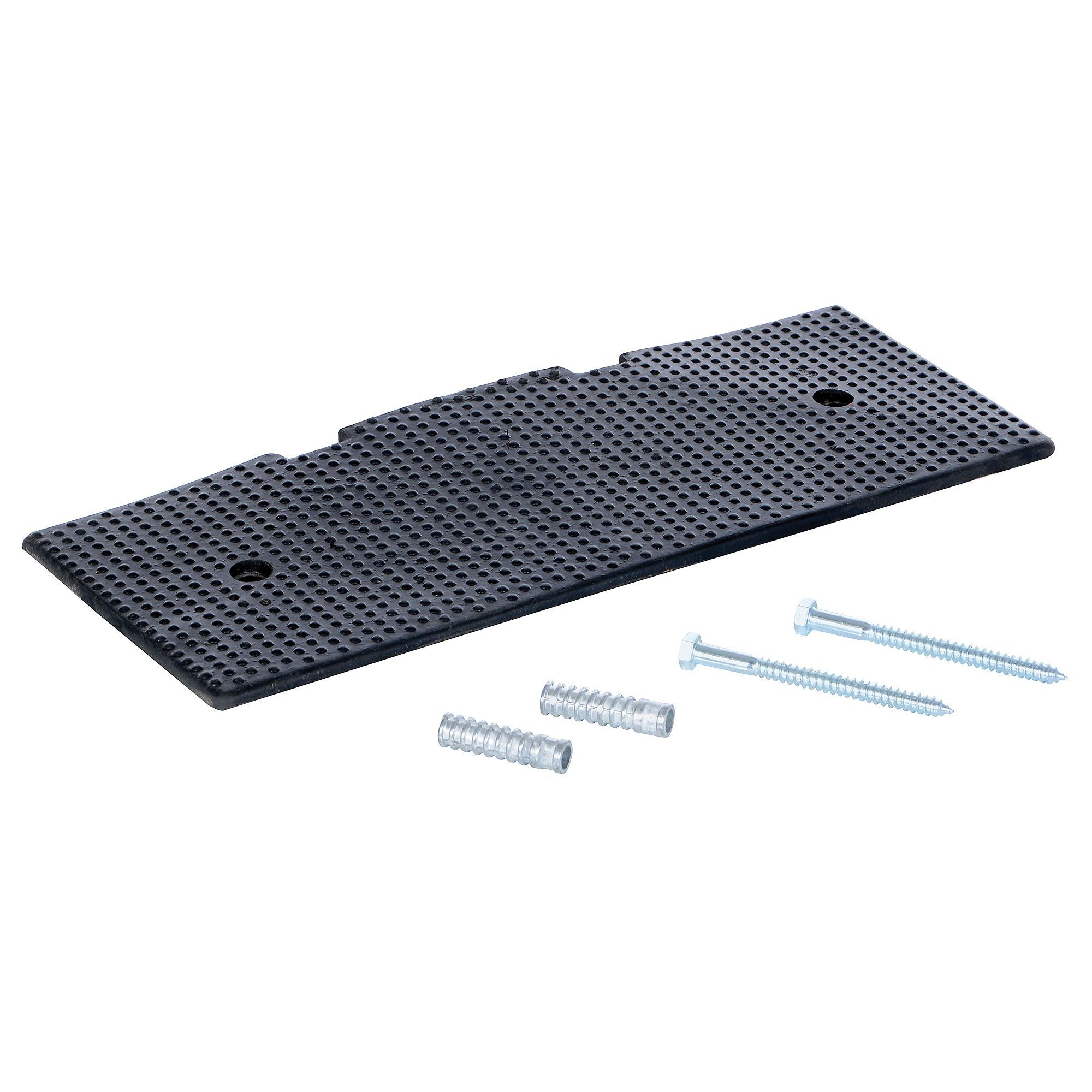 Vestil Rubber Female End Cap Concrete Hardware 8-7/8 In. x 23-1/2 In. x 1-5/8 In. 40000 Lb. Capacity Black