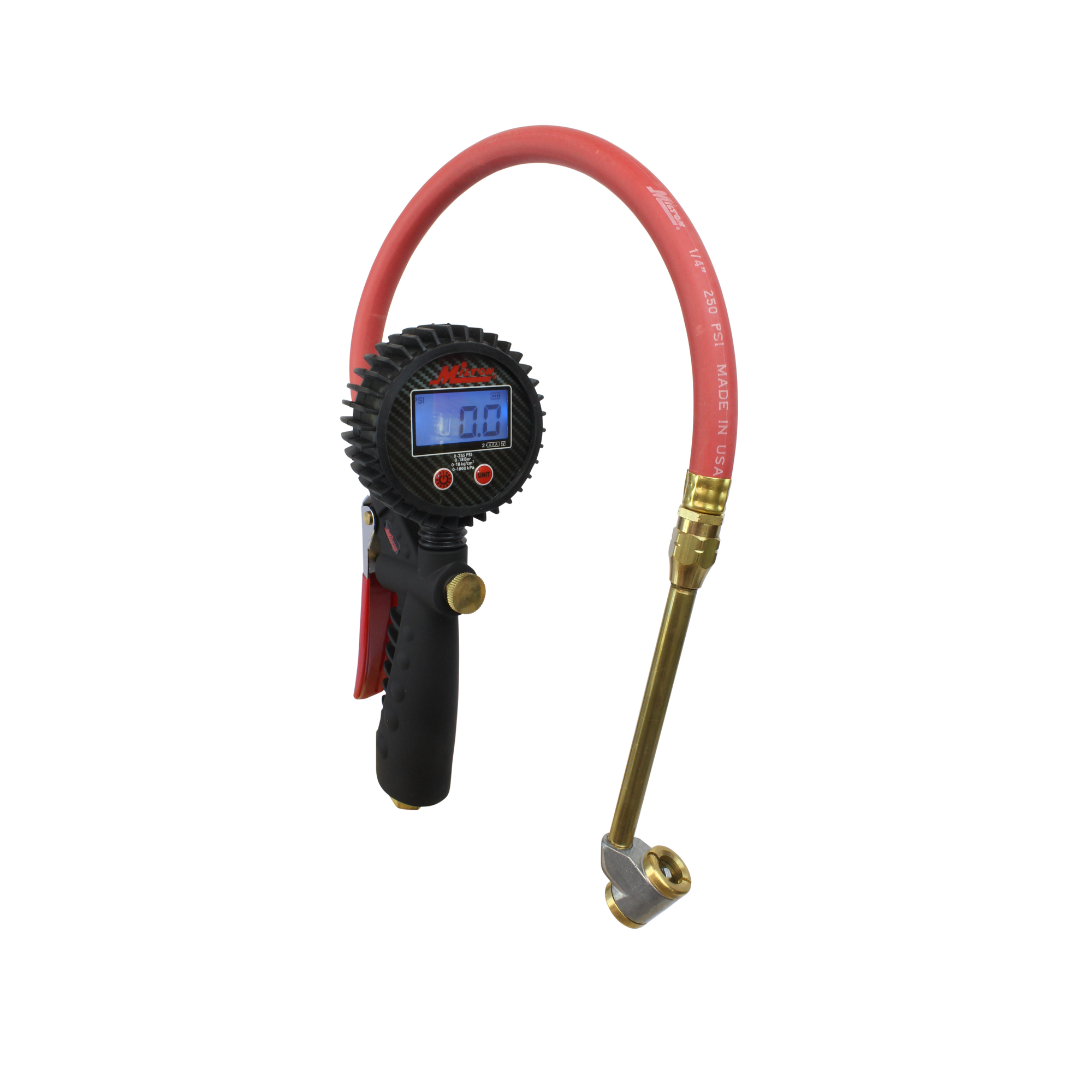 Milton, Digital Inflator Gauge Large Bore Dual Head Chuck, Model# S-578D