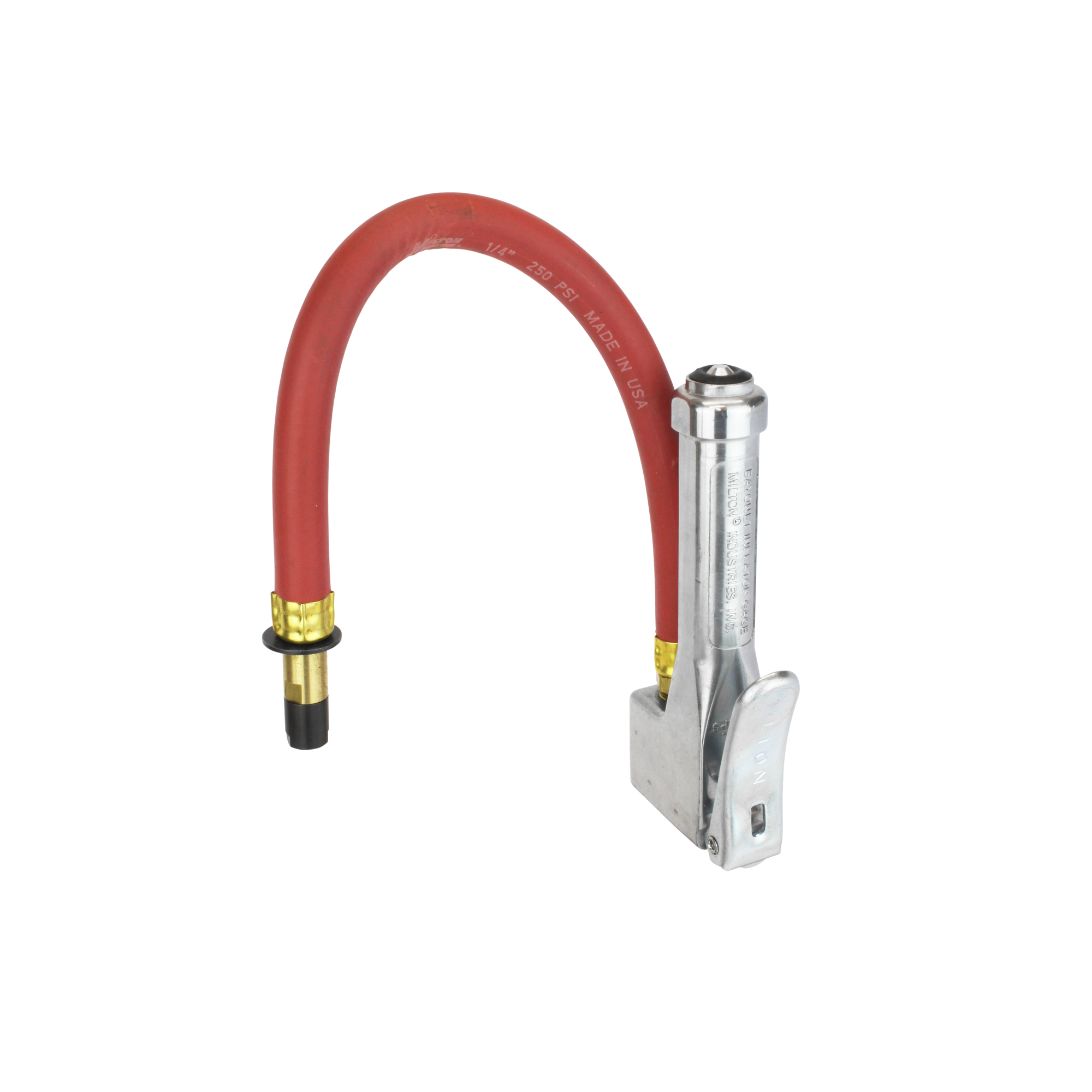 Milton, Bayonet Air Gauge, Straight TPMS Air Chuck, Model# s-520