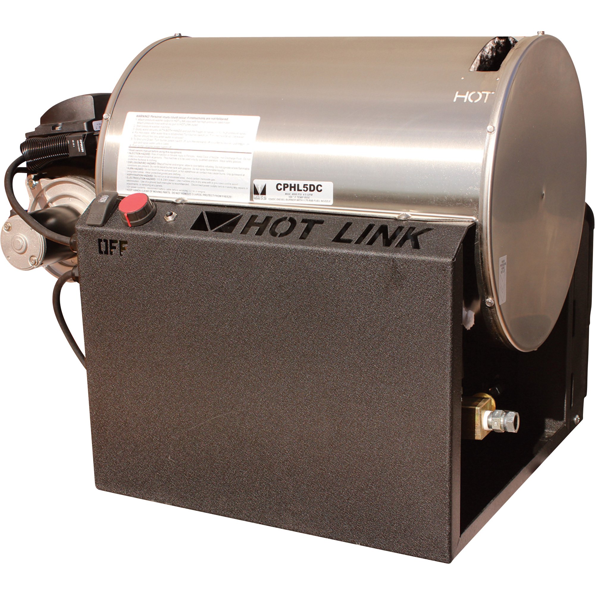 Hot2Go Hot Link 115 Volt Electric Hot Water Heater for Cold Water Pressure  Washers, Model# CPHL5E1H