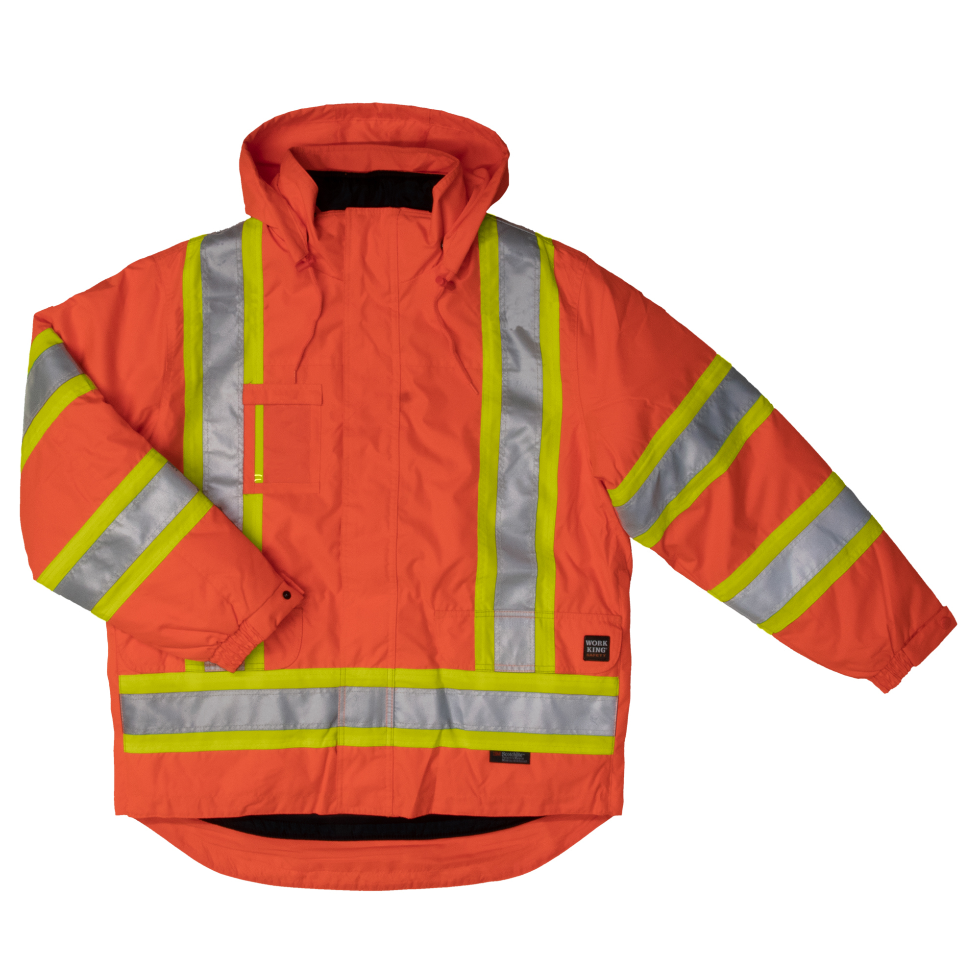 Orange safety coats hotsell