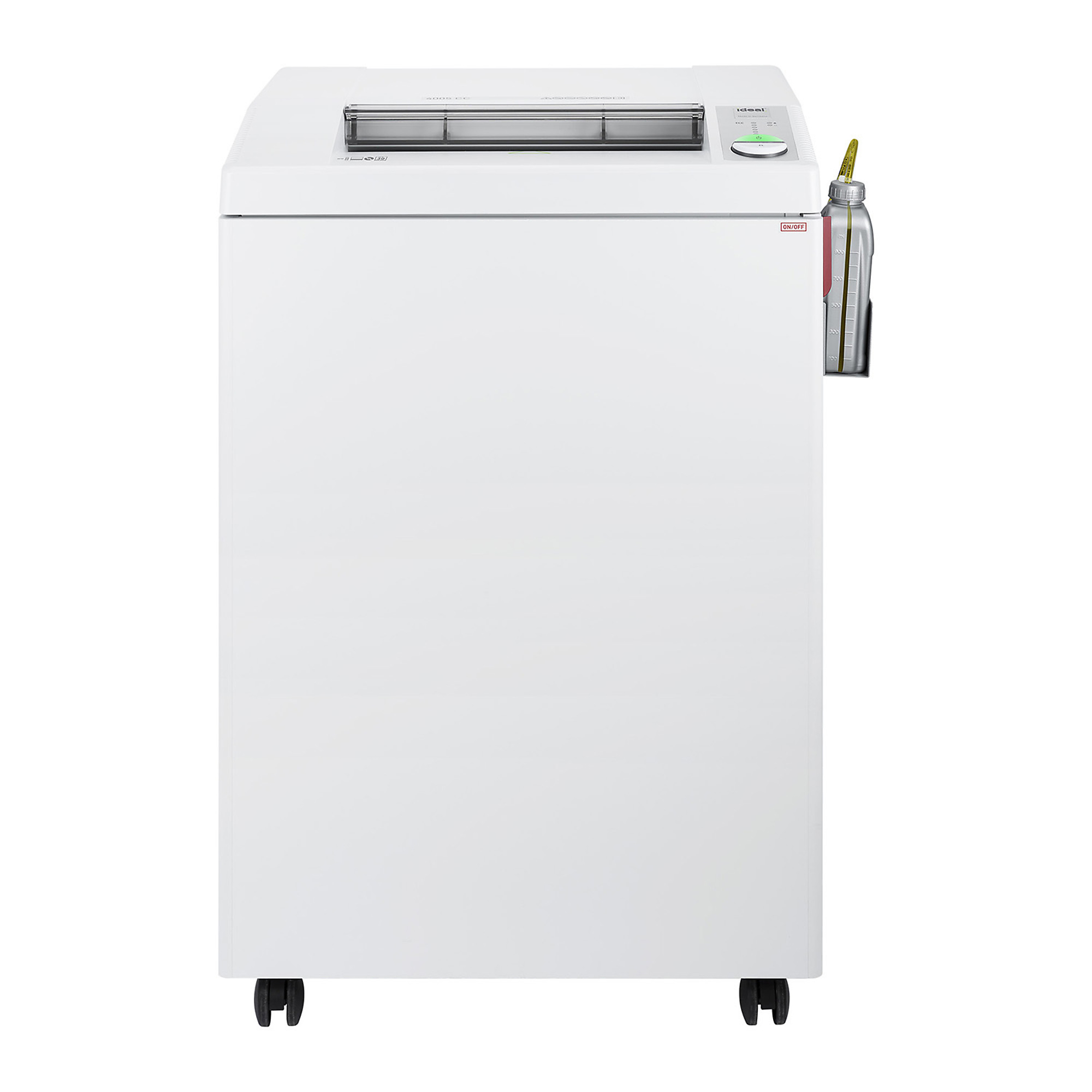 ideal. Paper Shredder, 52 Sheet Capacity, Strip-Cut, Model# IDEDSH0500H