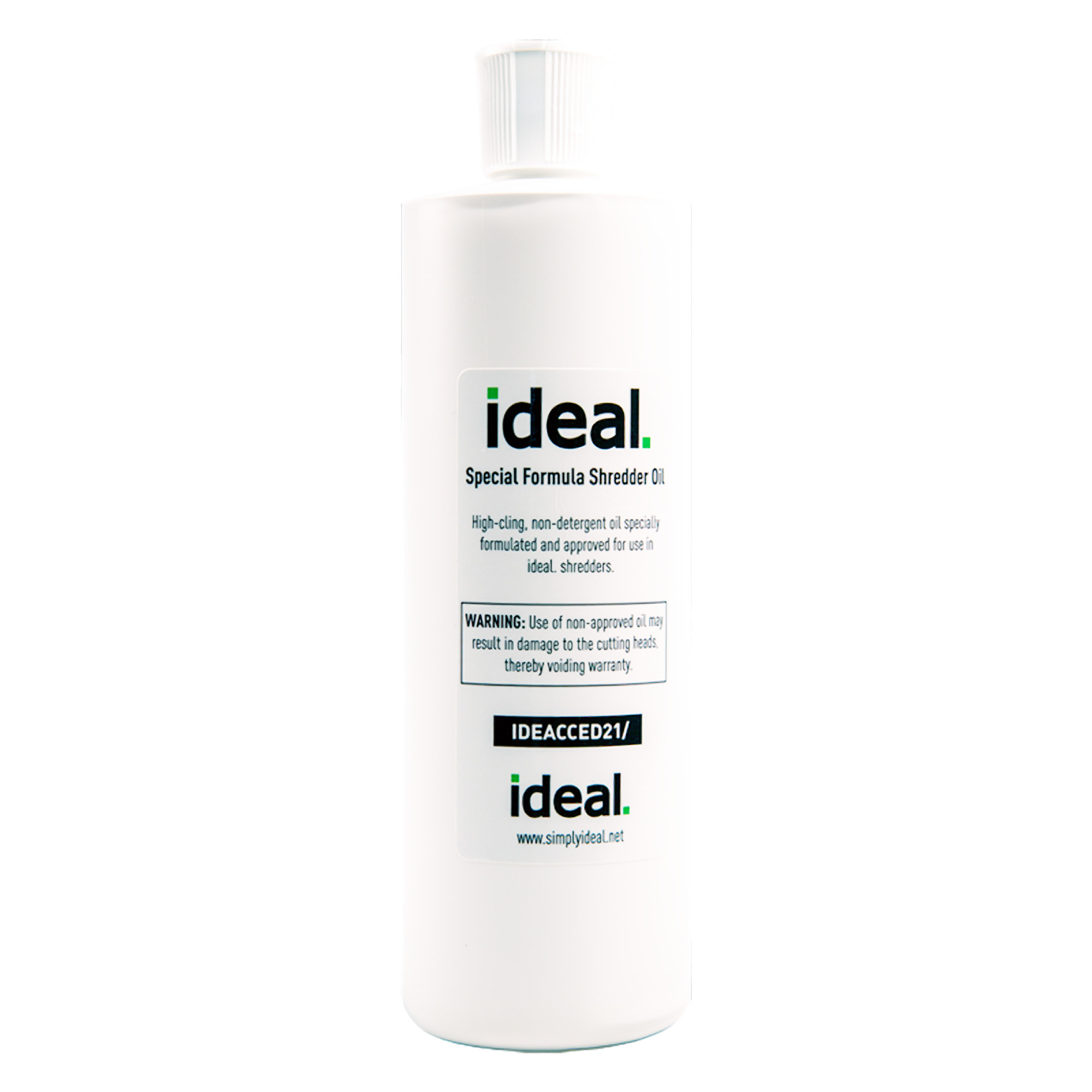 ideal. Paper Shredder Oil, 8 Pints, Model# IDEACCED21/8H