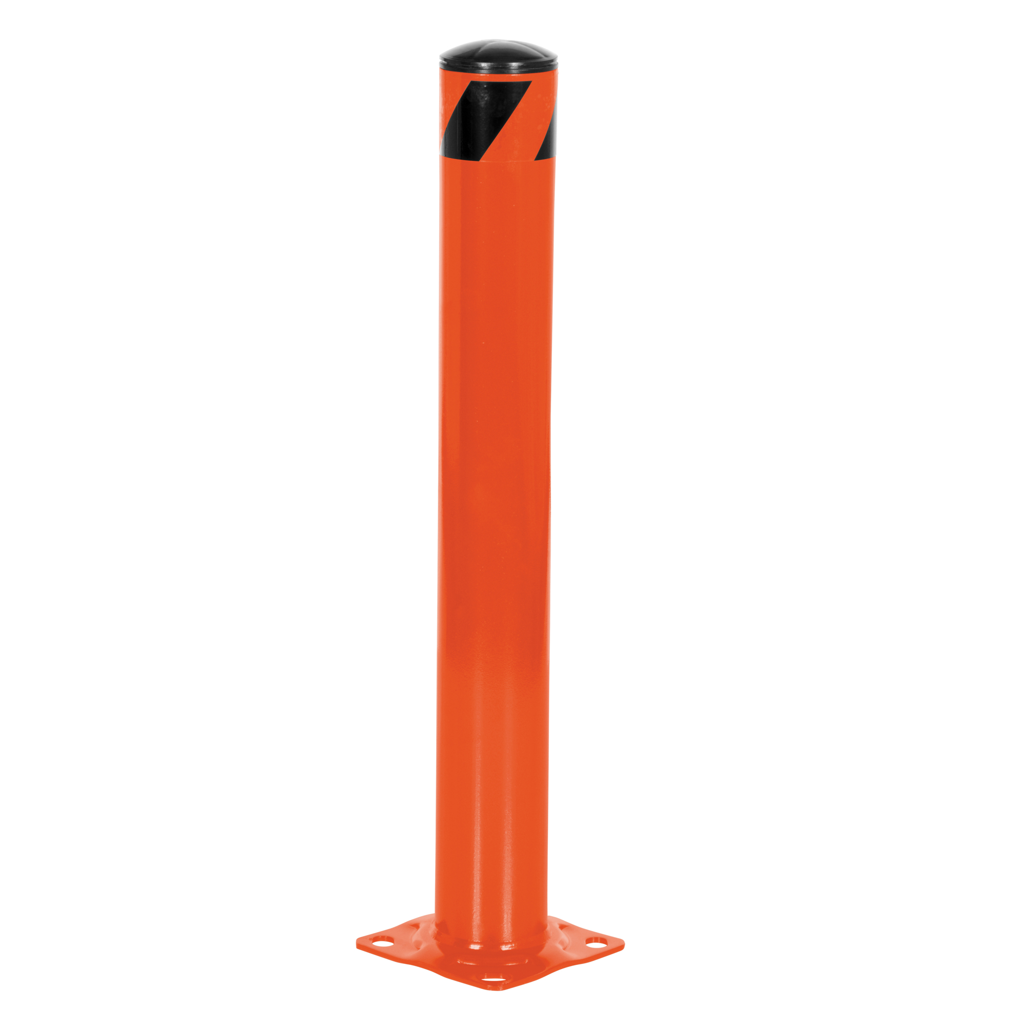 Vestil, 36in.x4.5in. Pipe safety bollard orange, Height 36 in, Model ...