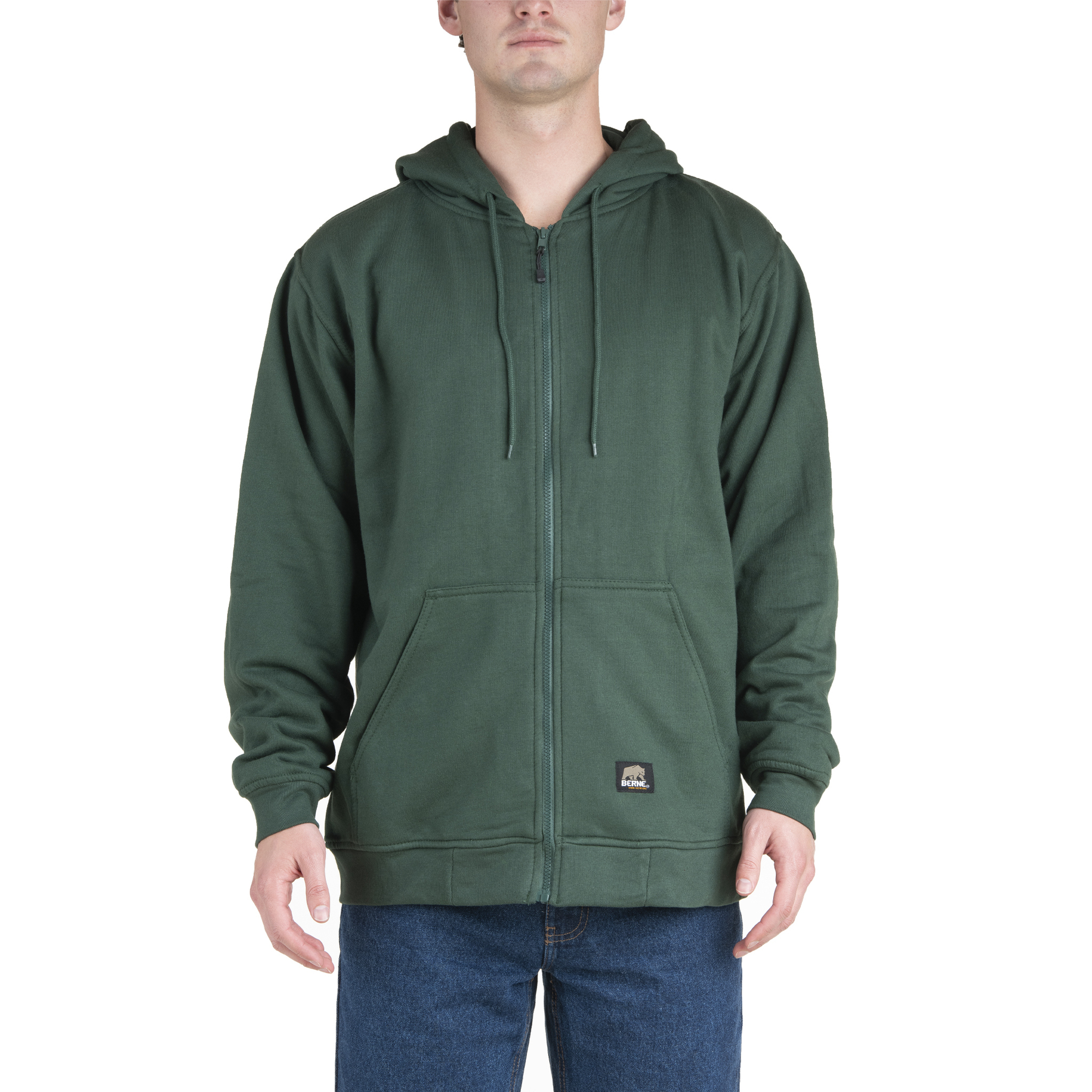 Berne Apparel Thermal Lined Hooded Sweatshirt, Size 4XL, Color