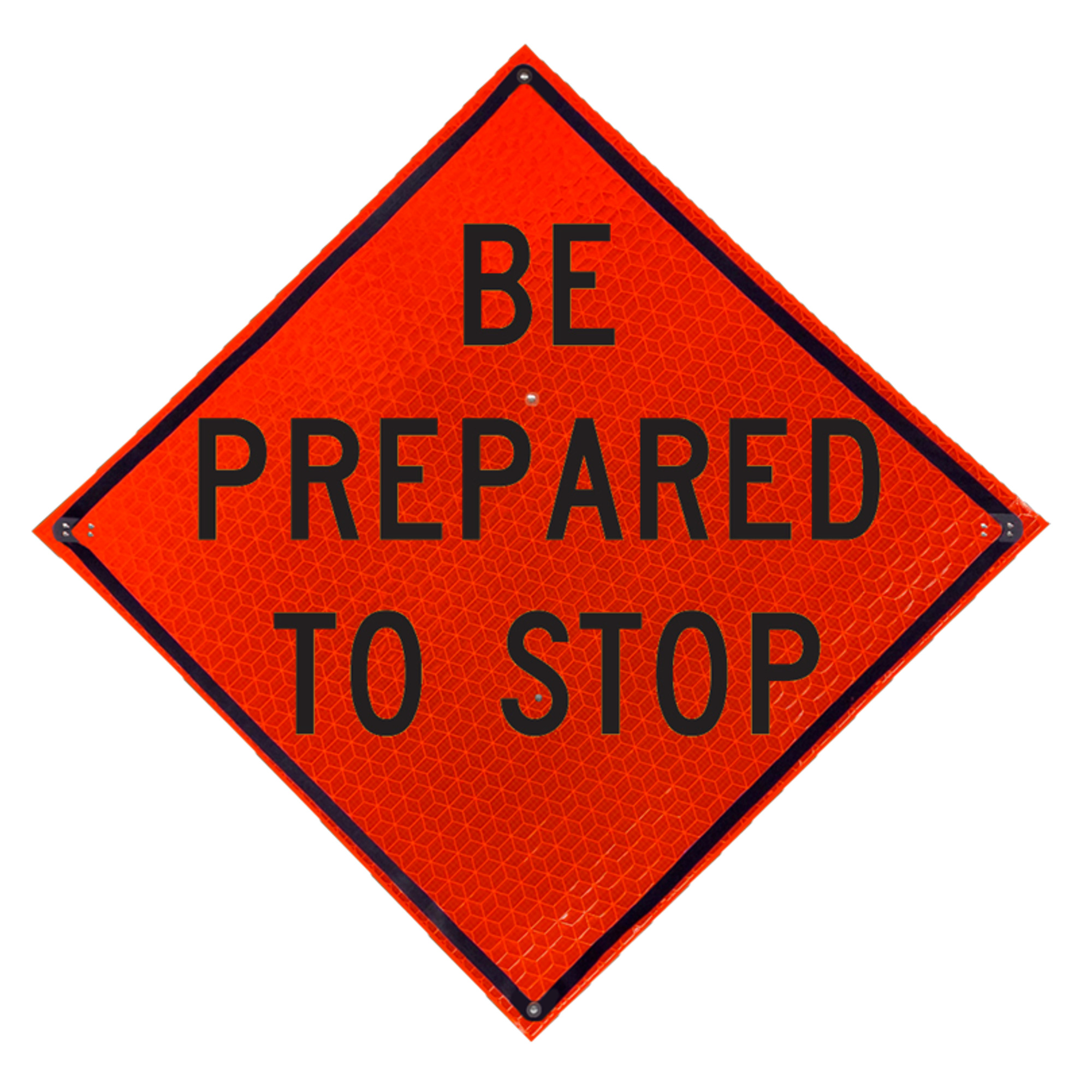 Eastern Metal, Marathon Roll-up Sign, Height 48 in, Width 48 in, Model# C-48-MARO-4LEX-BPTS
