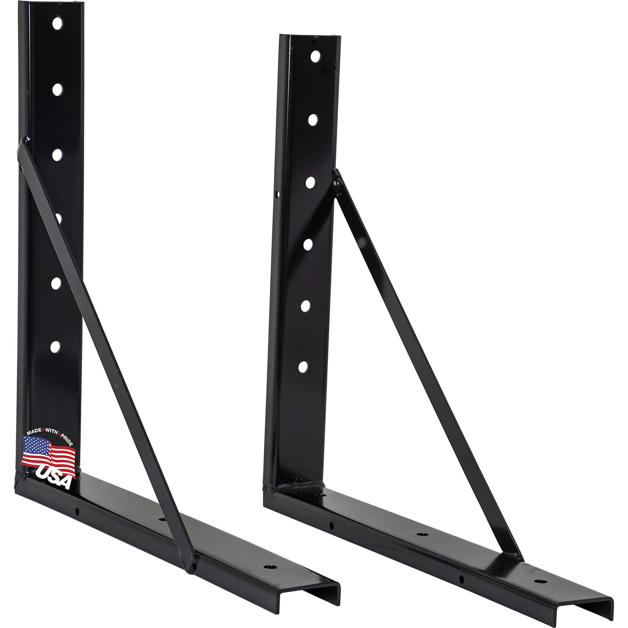 Buyers Products, Welded Mounting Brackets for Truck Tool Box, Product Length 27 in, Model# 1701016