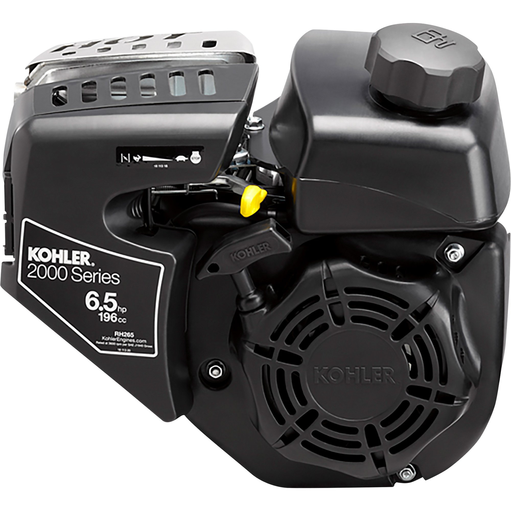 Kohler 2000 Series OHV Horizontal Engine — 196cc, 3/4in. x 2.42in. Shaft, Model# PA-RH265-3103