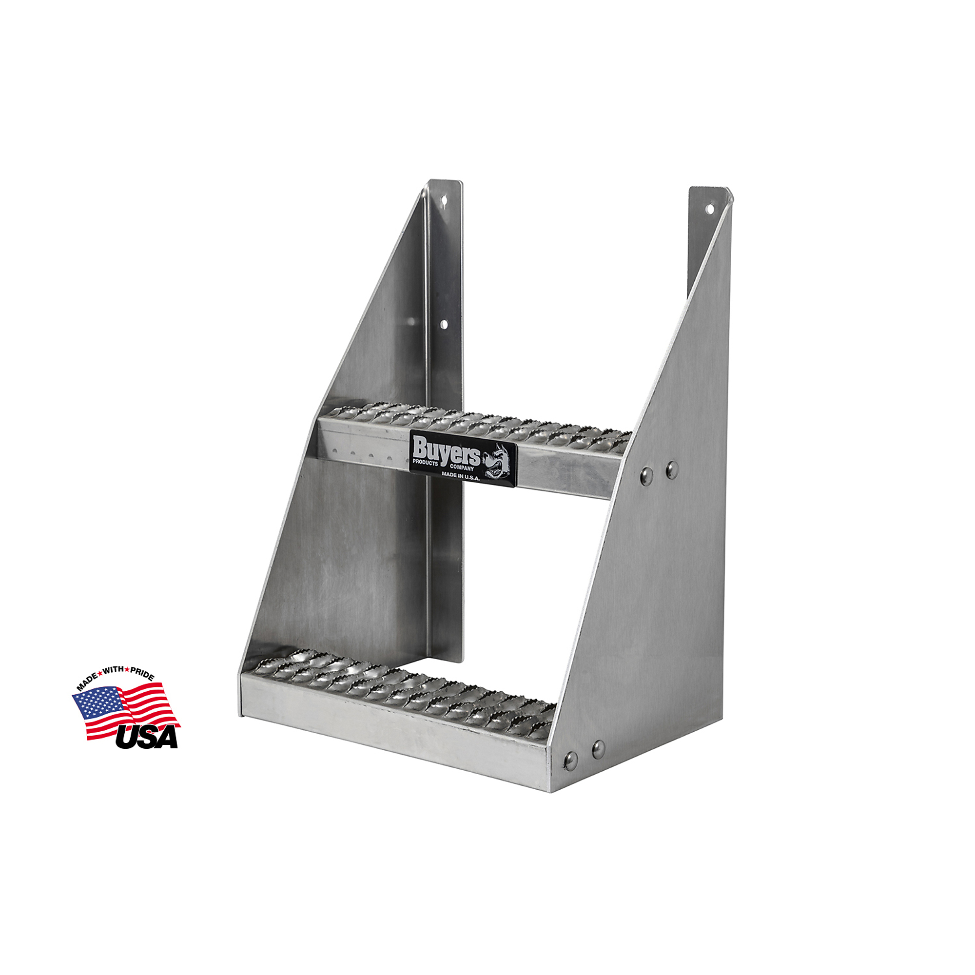 Buyers Products, 18in. Semi Truck Cab Frame Step, Step Length 28 in, Step Width 18 in, Model# 5239018